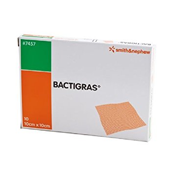Bactigras 10x10 cm (1 แผ่น)