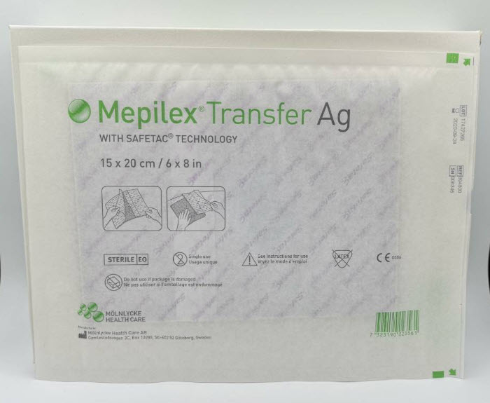 Mepilex Transfer Ag 15x20 cm