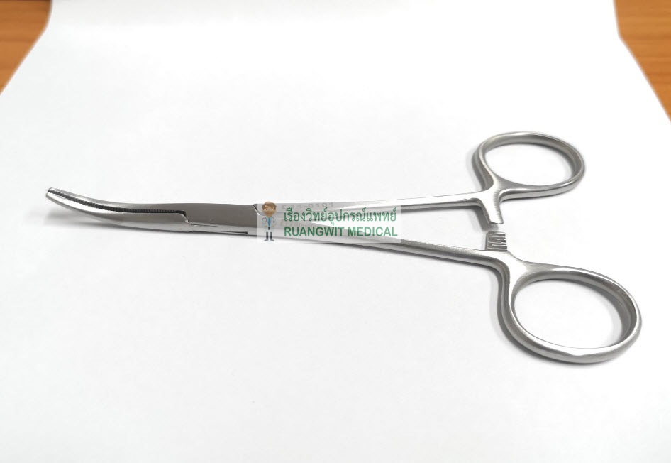 Crile Mosquito Forcep CVD 14cm (E140101) EM ปลายโค้ง ruangwitmedical