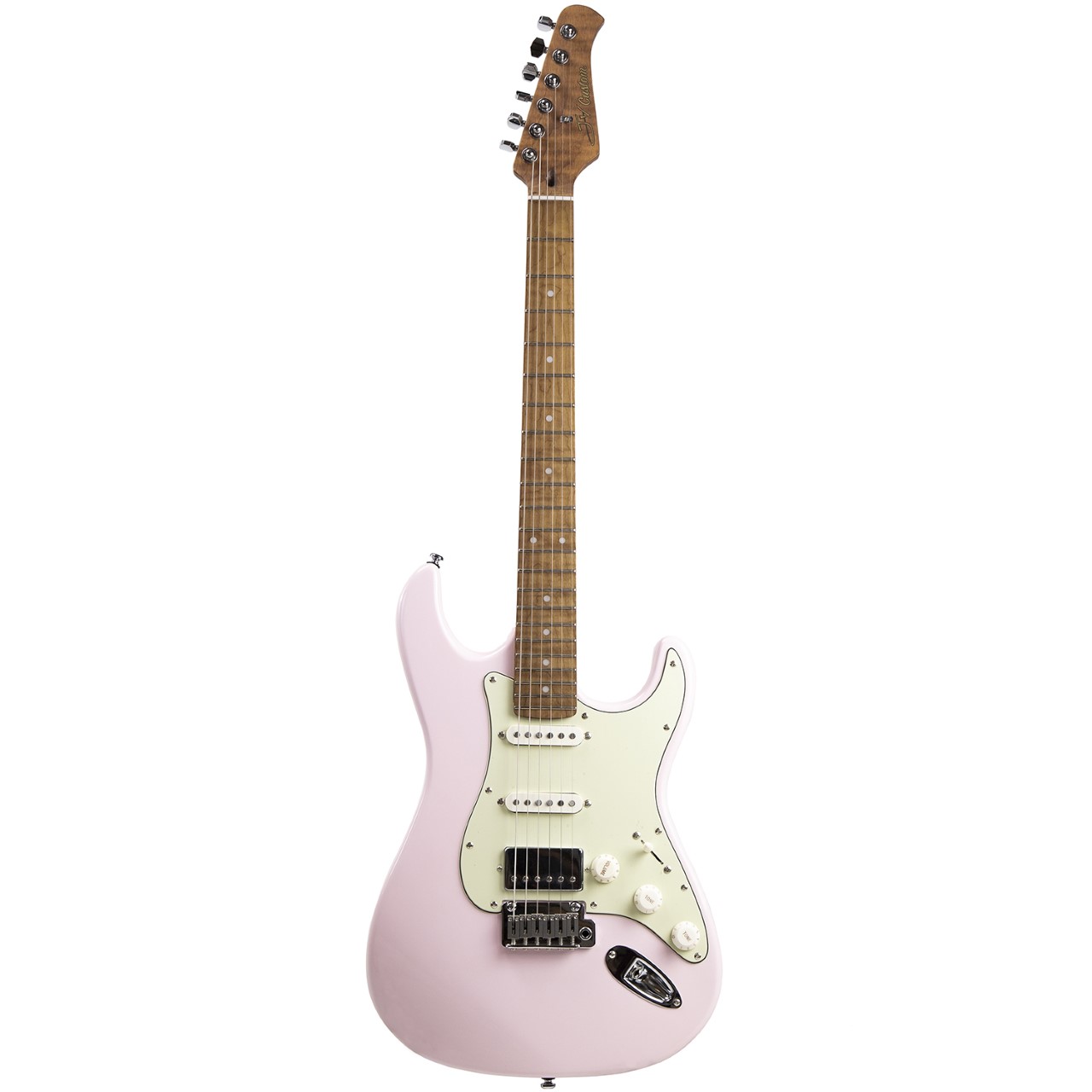 ก ตาร ไฟฟ า Jv Custom Origin S Hss Soft Pink ผ อน 0 ไอก ตาร ม วส ค Iguitarmusic