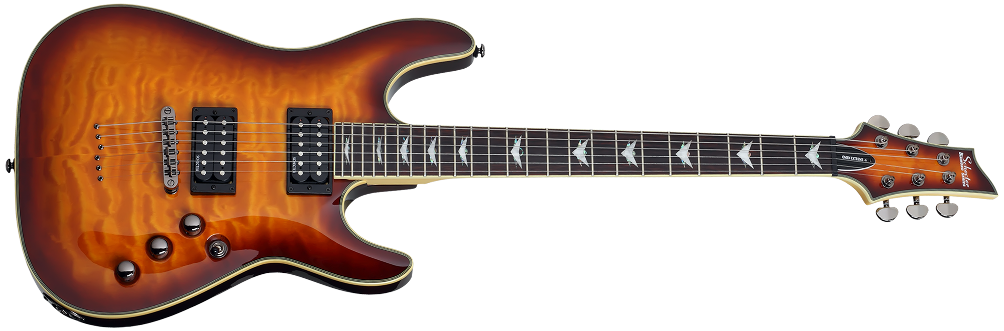 กีตาร์ไฟฟ้า Schecter Omen Extreme-6 - Vintage Sunburst - Iguitarmusic