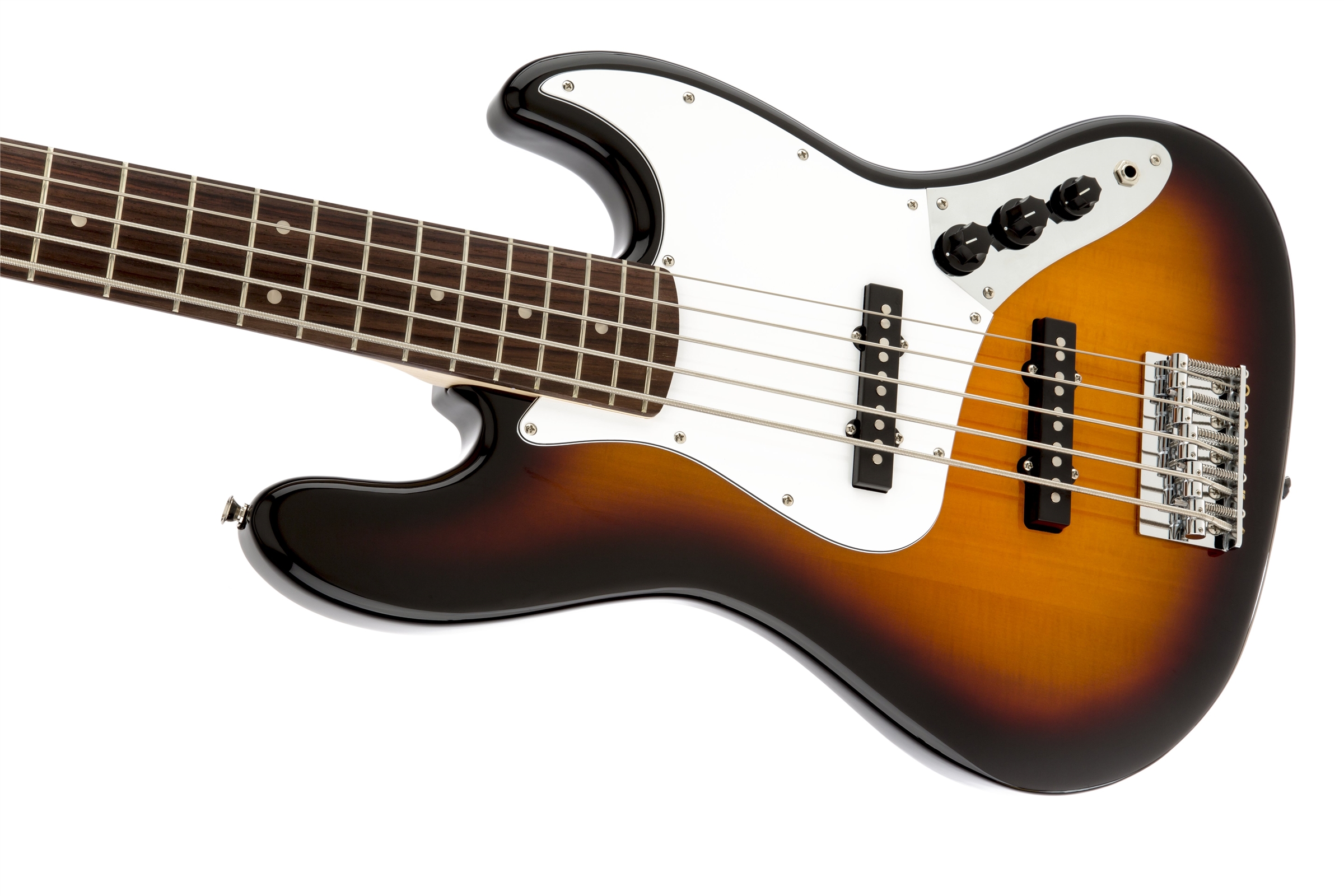 SQUIER Affinity Series™ Jazz Bass® V (5-String) - Brown Sunburst ...