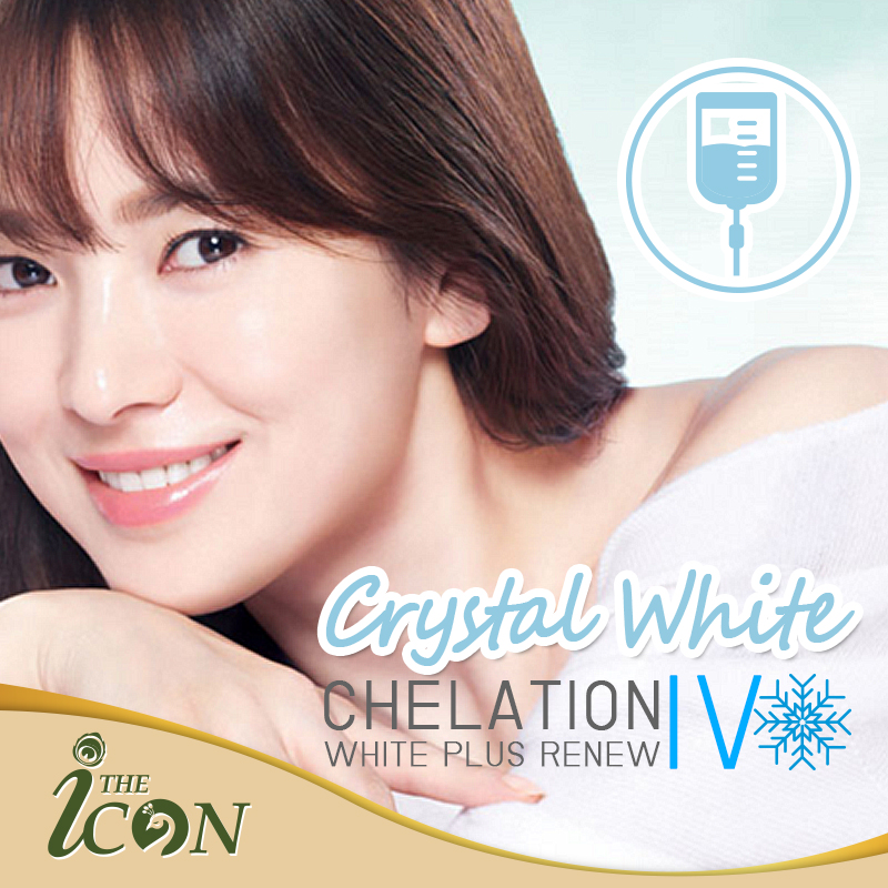 Crystal White Chelation (IV) White Plus Renew เติมเต็มวิตามินให้แก่ผิว