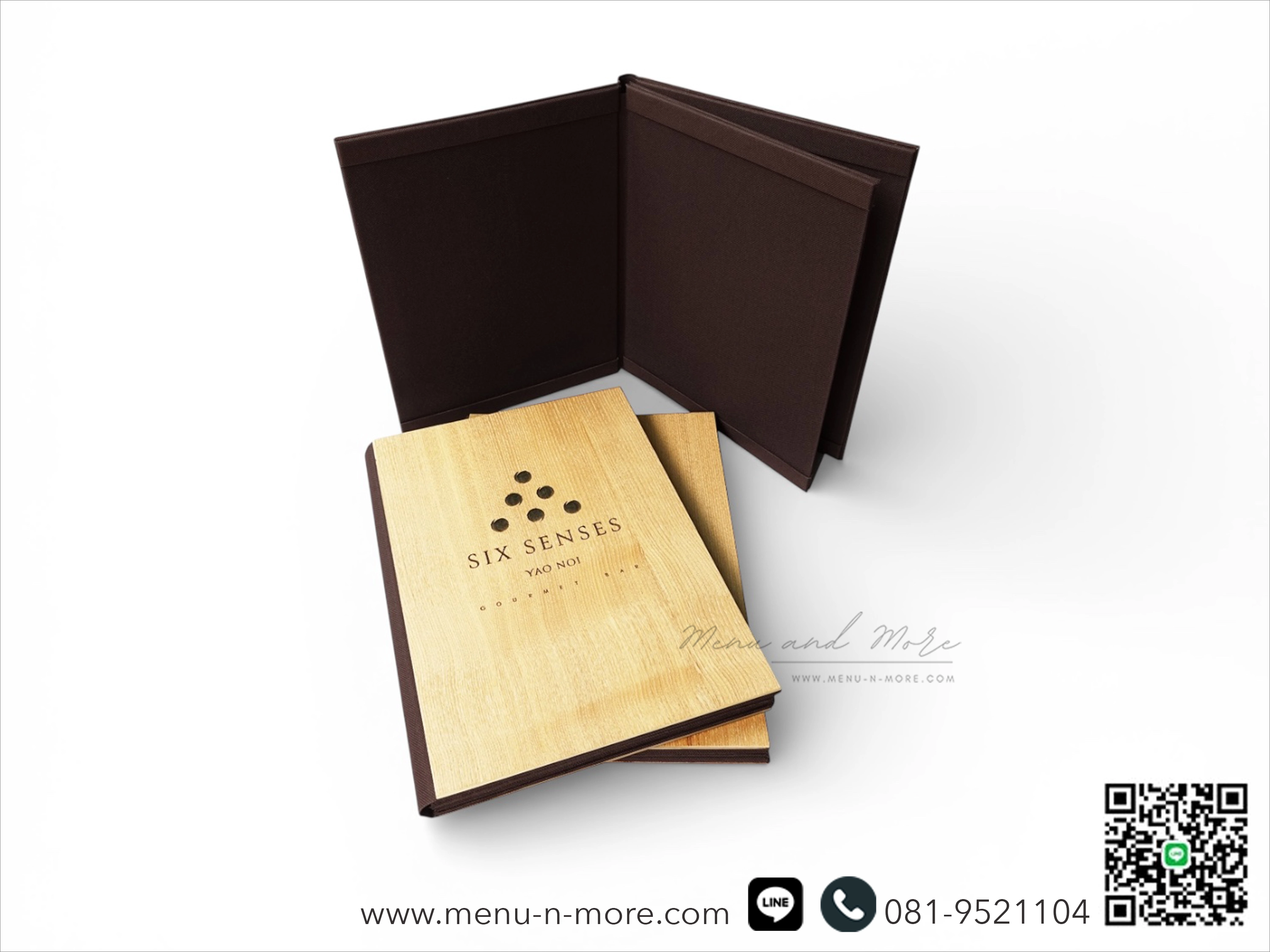 แฟ้มเมนูไม้