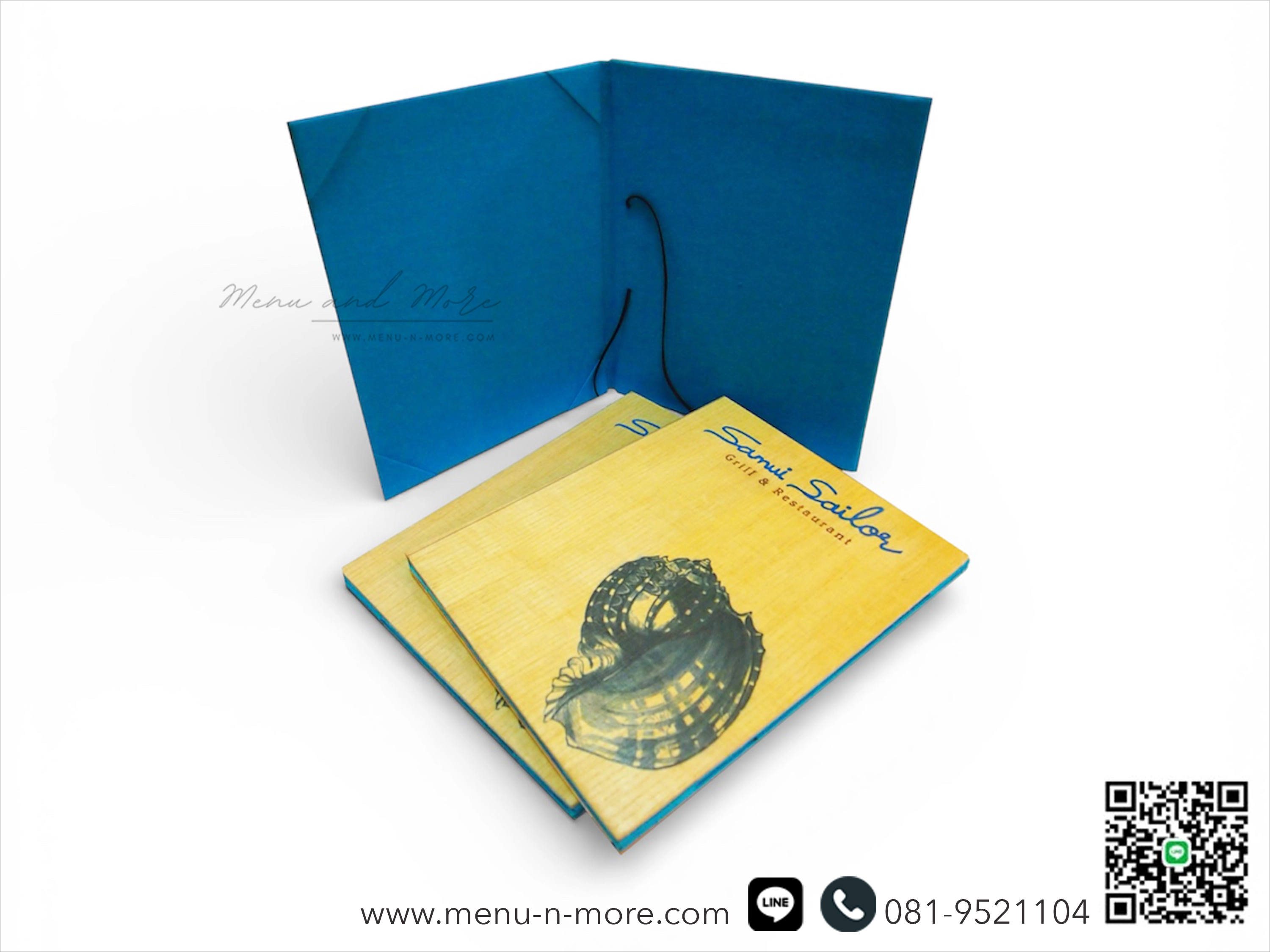 แฟ้มเมนูไม้