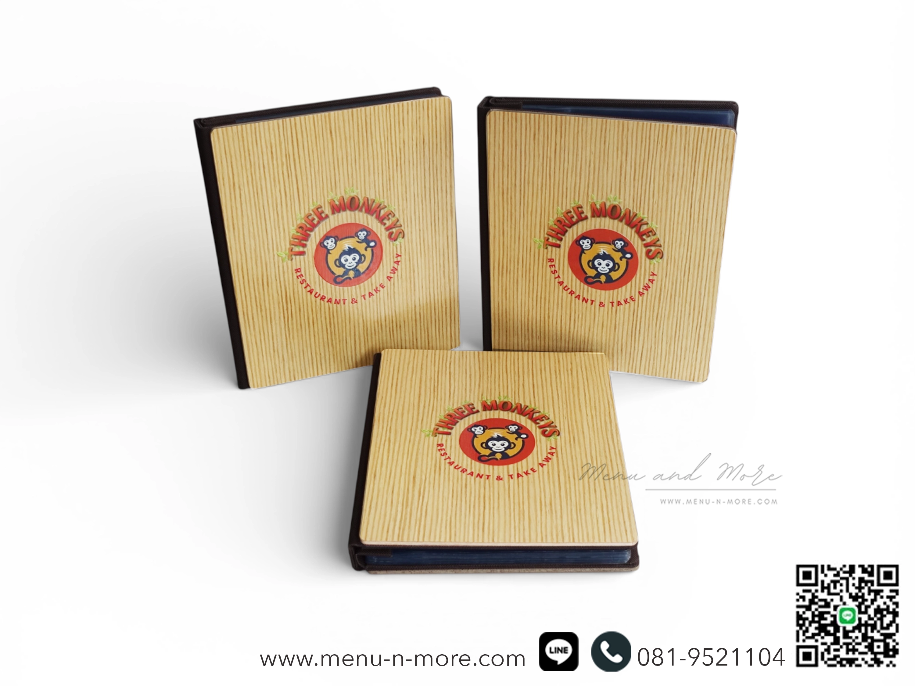 แฟ้มเมนูไม้คุณภาพดี
