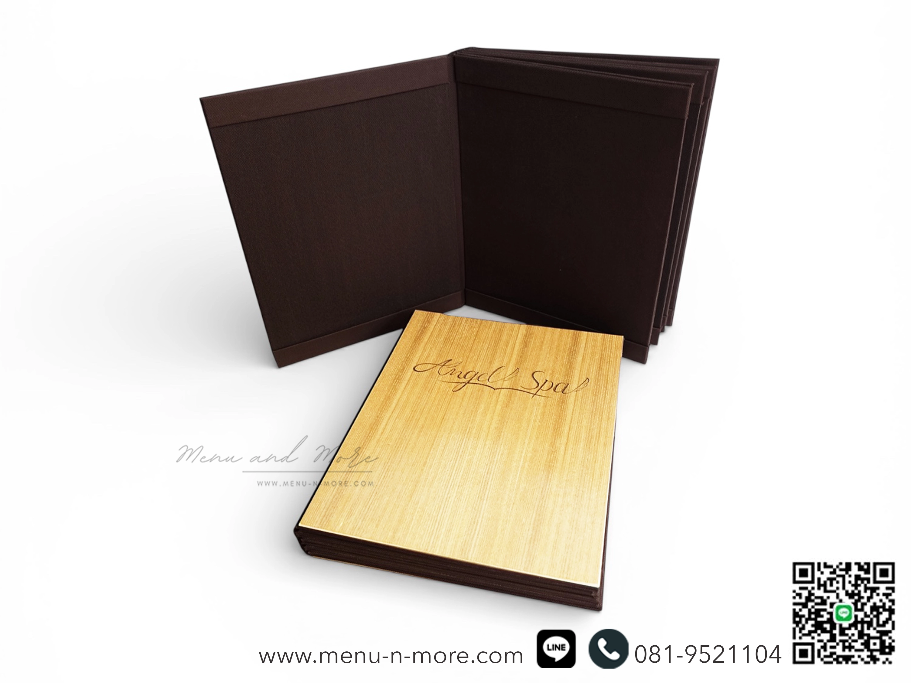 แฟ้มเมนูไม้