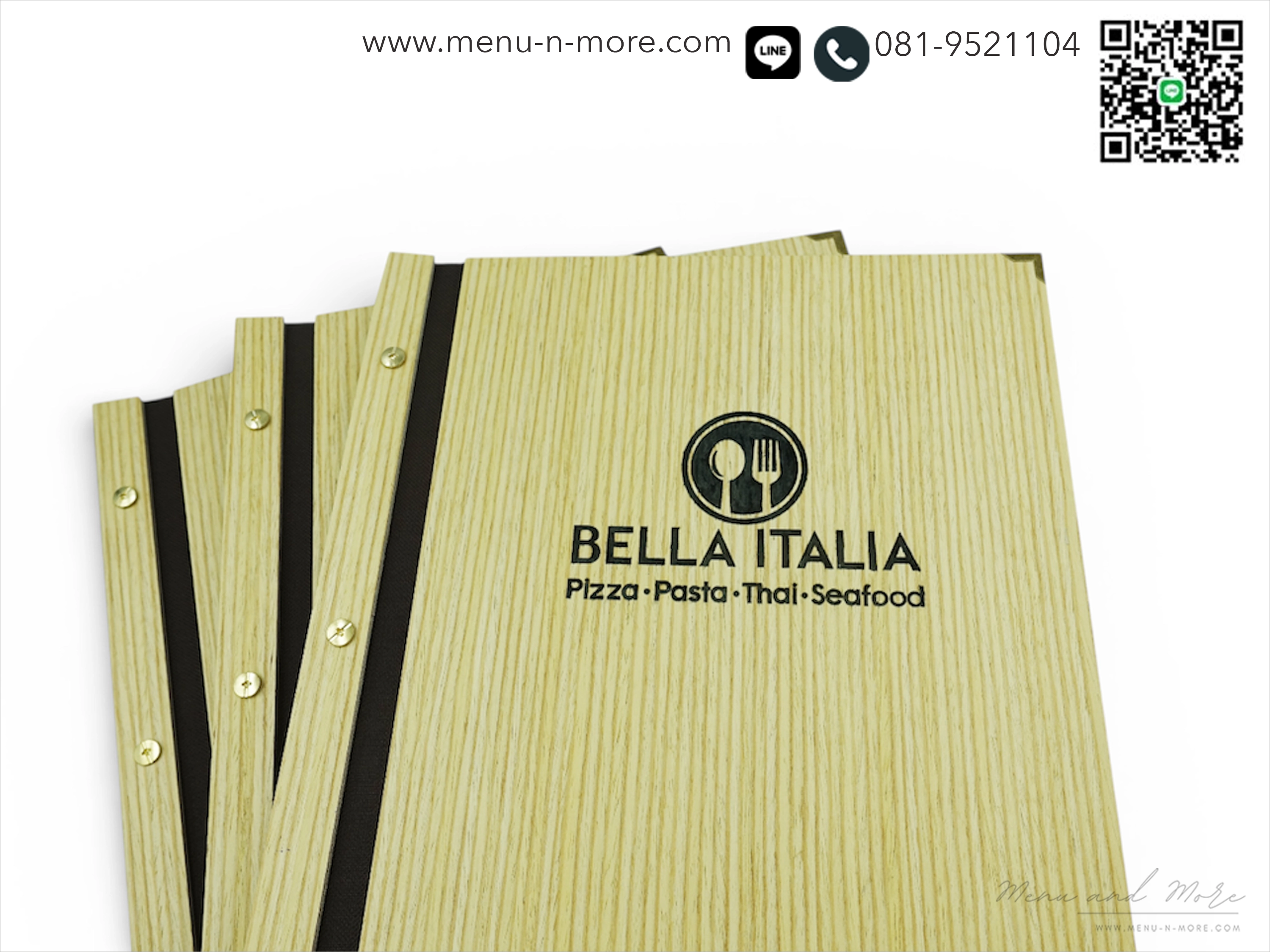 แฟ้มเมนูไม้