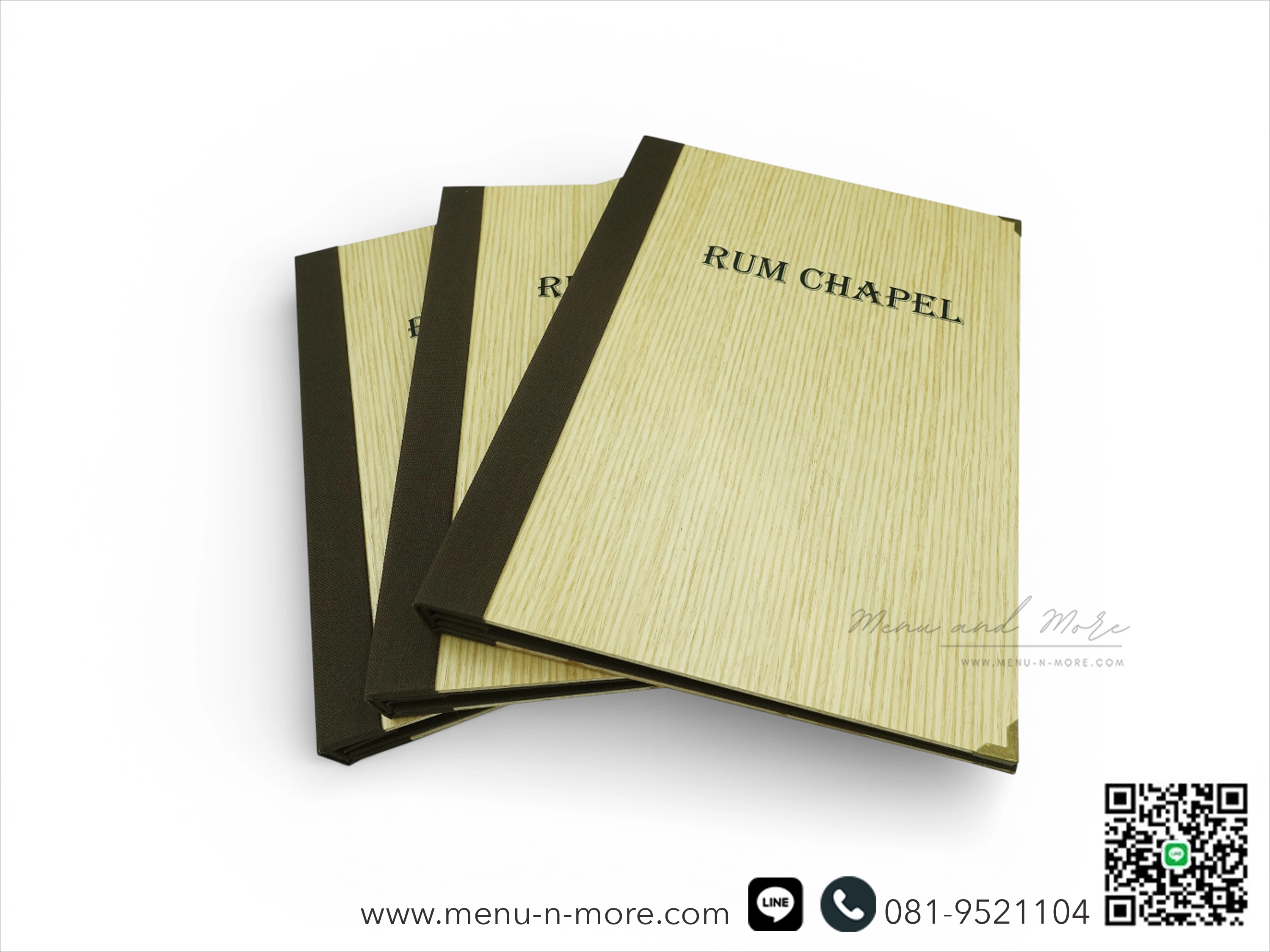 แฟ้มเมนูไม้