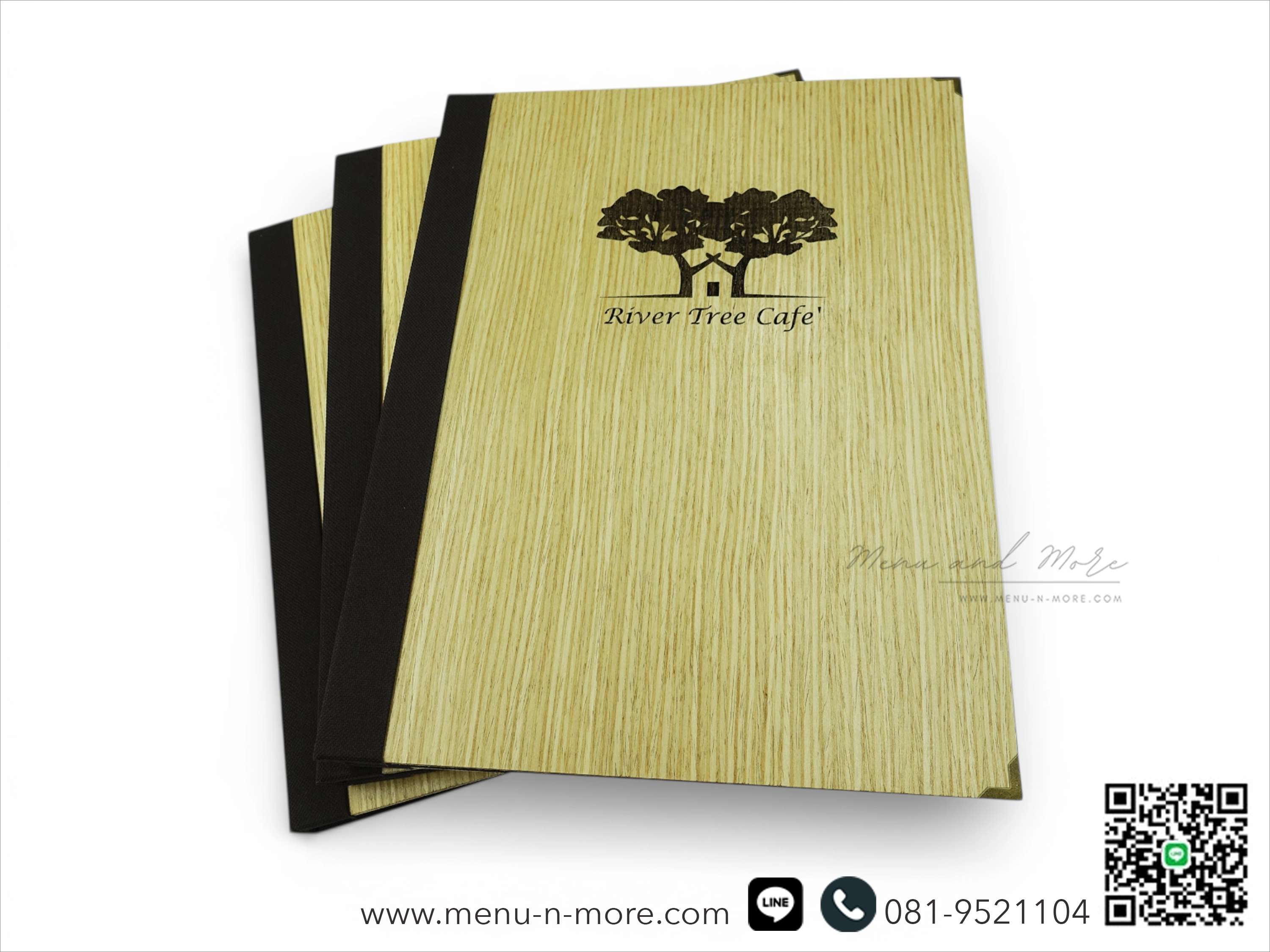 แฟ้มเมนูไม้