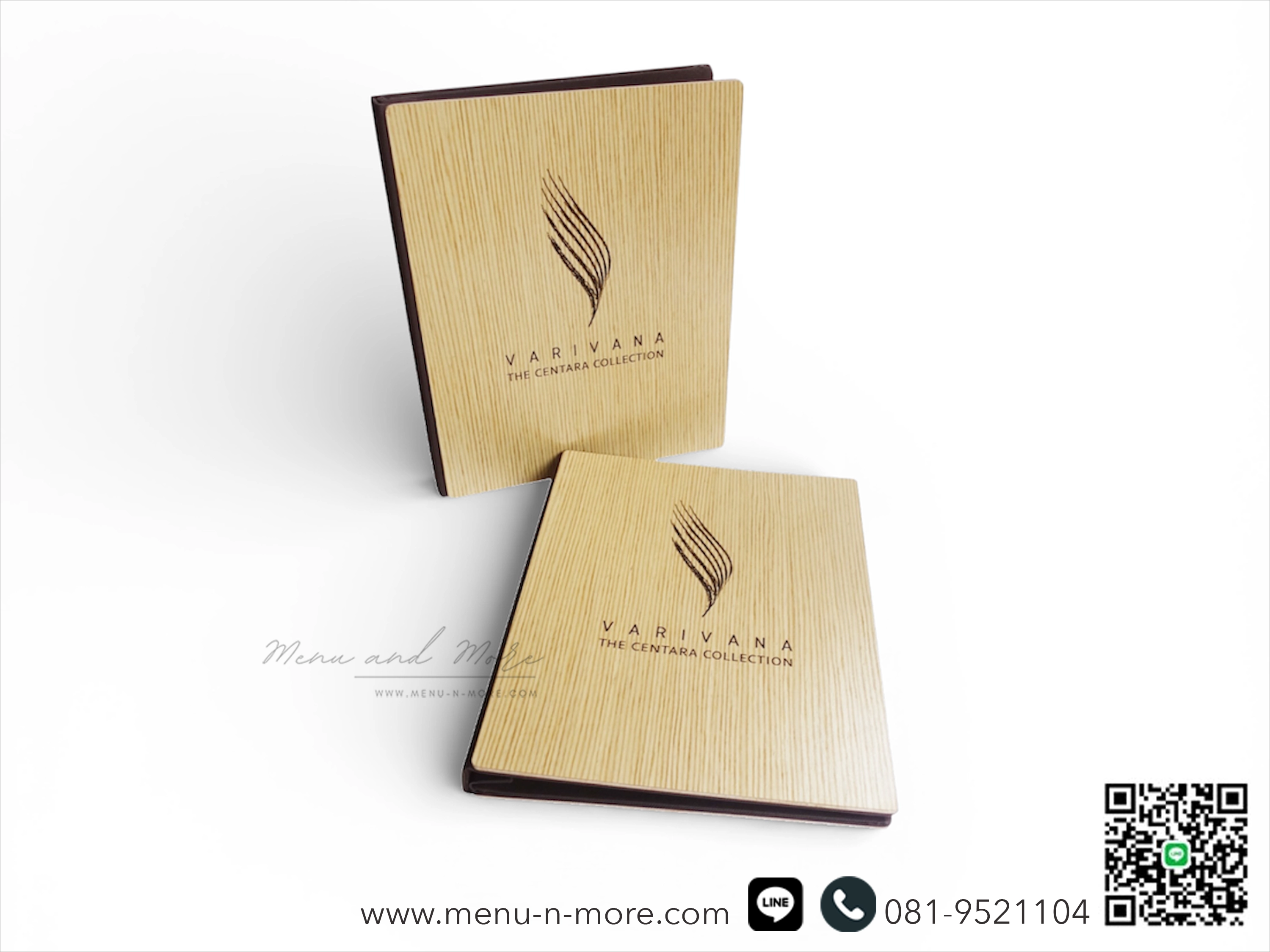 แฟ้มเมนูไม้