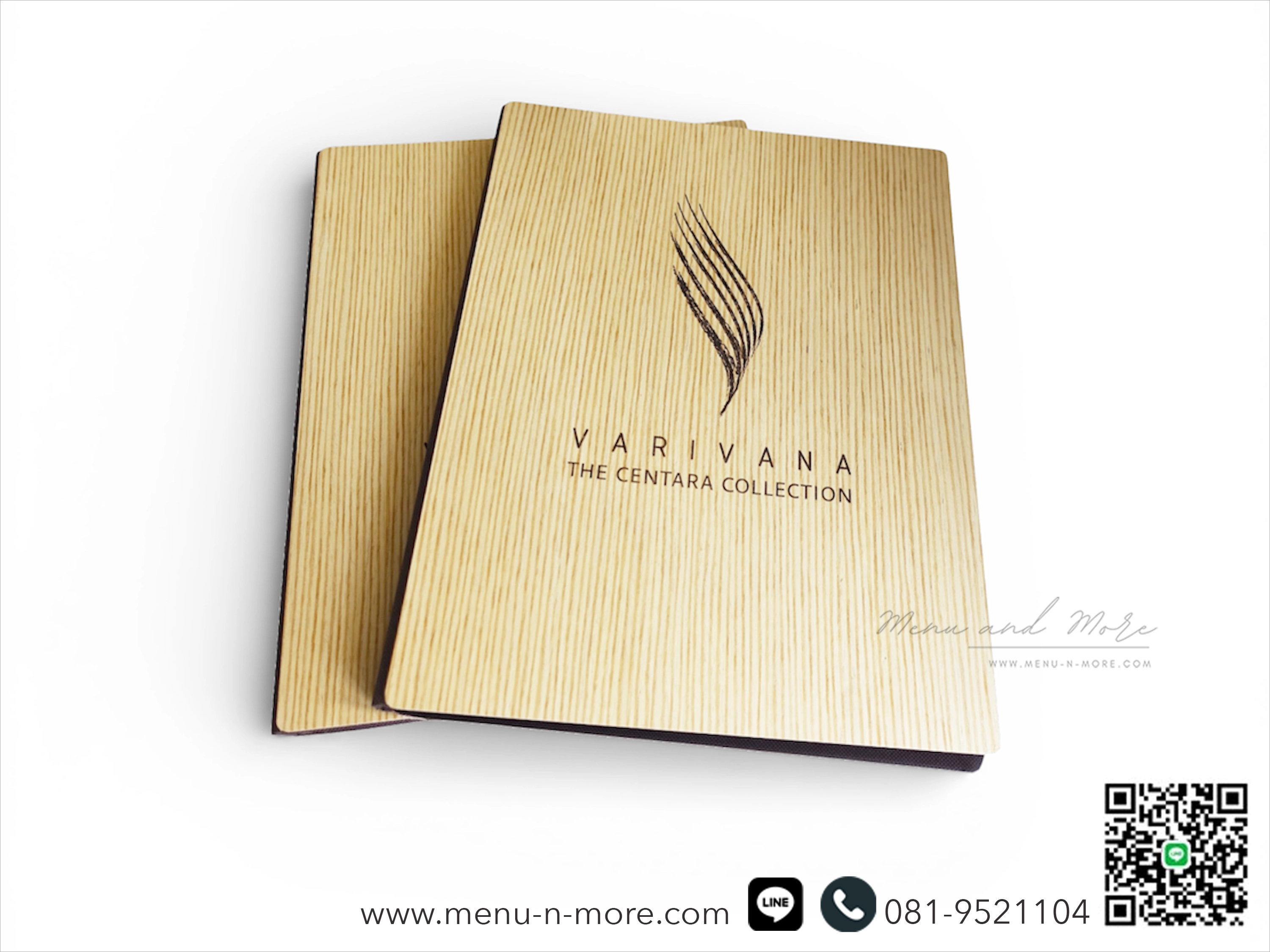 แฟ้มเมนูไม้