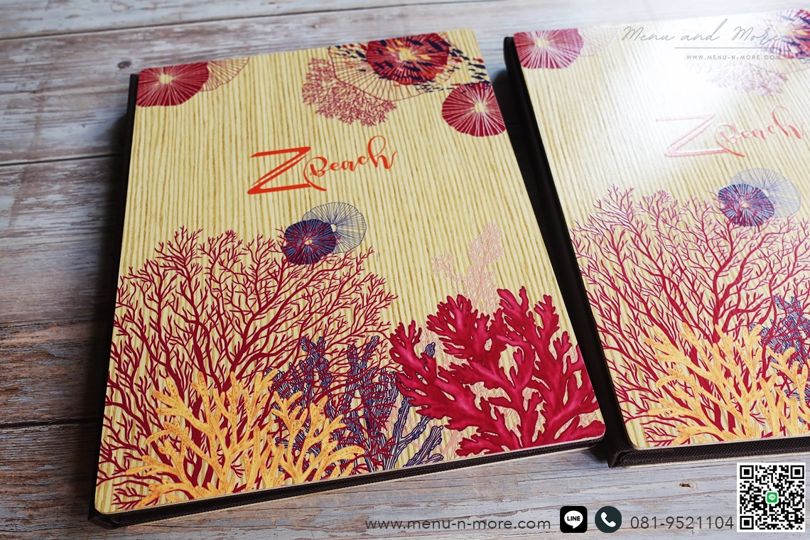 แฟ้มเมนูอาหาร