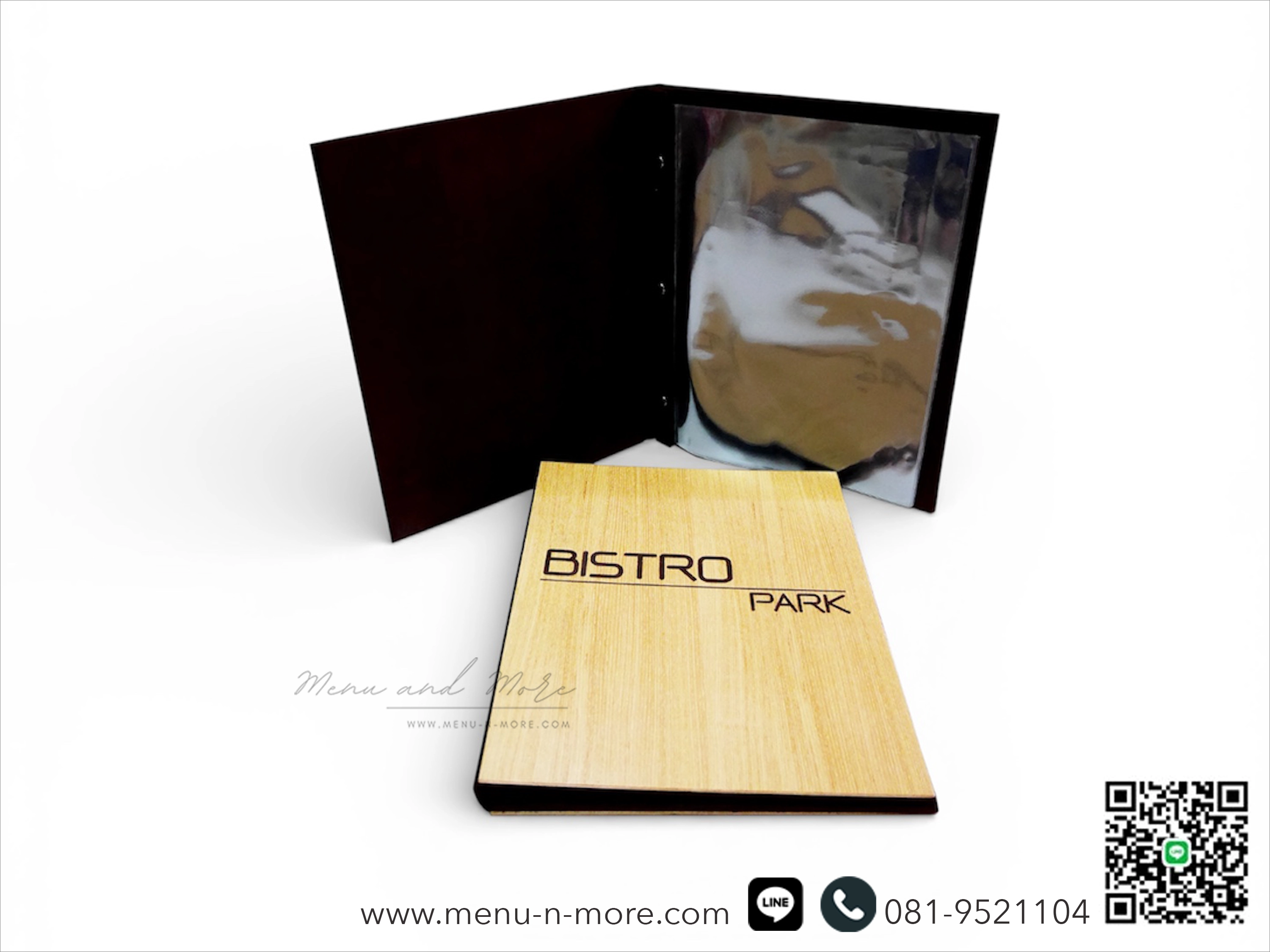 แฟ้มเมนูไม้