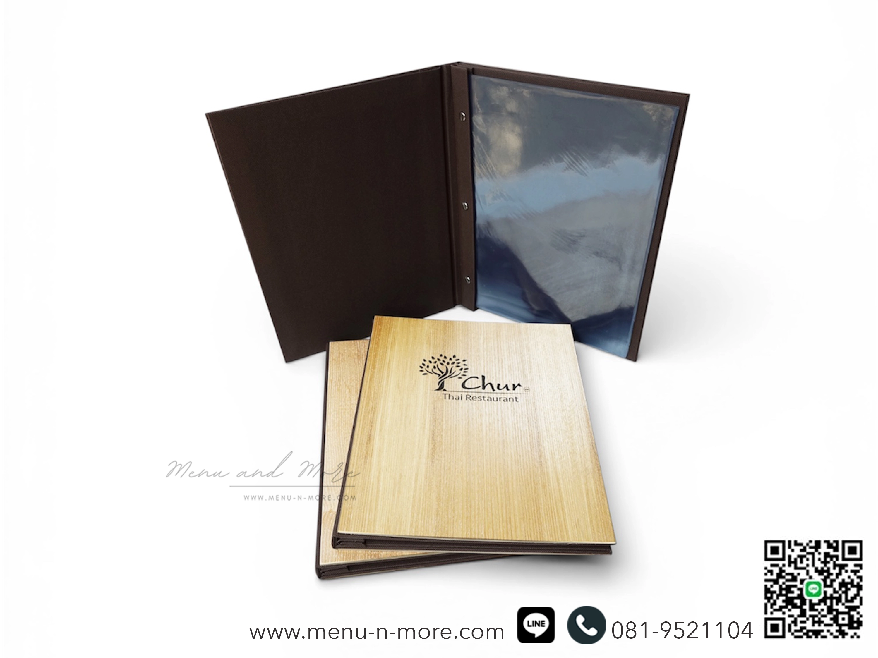 แฟ้มเมนูไม้