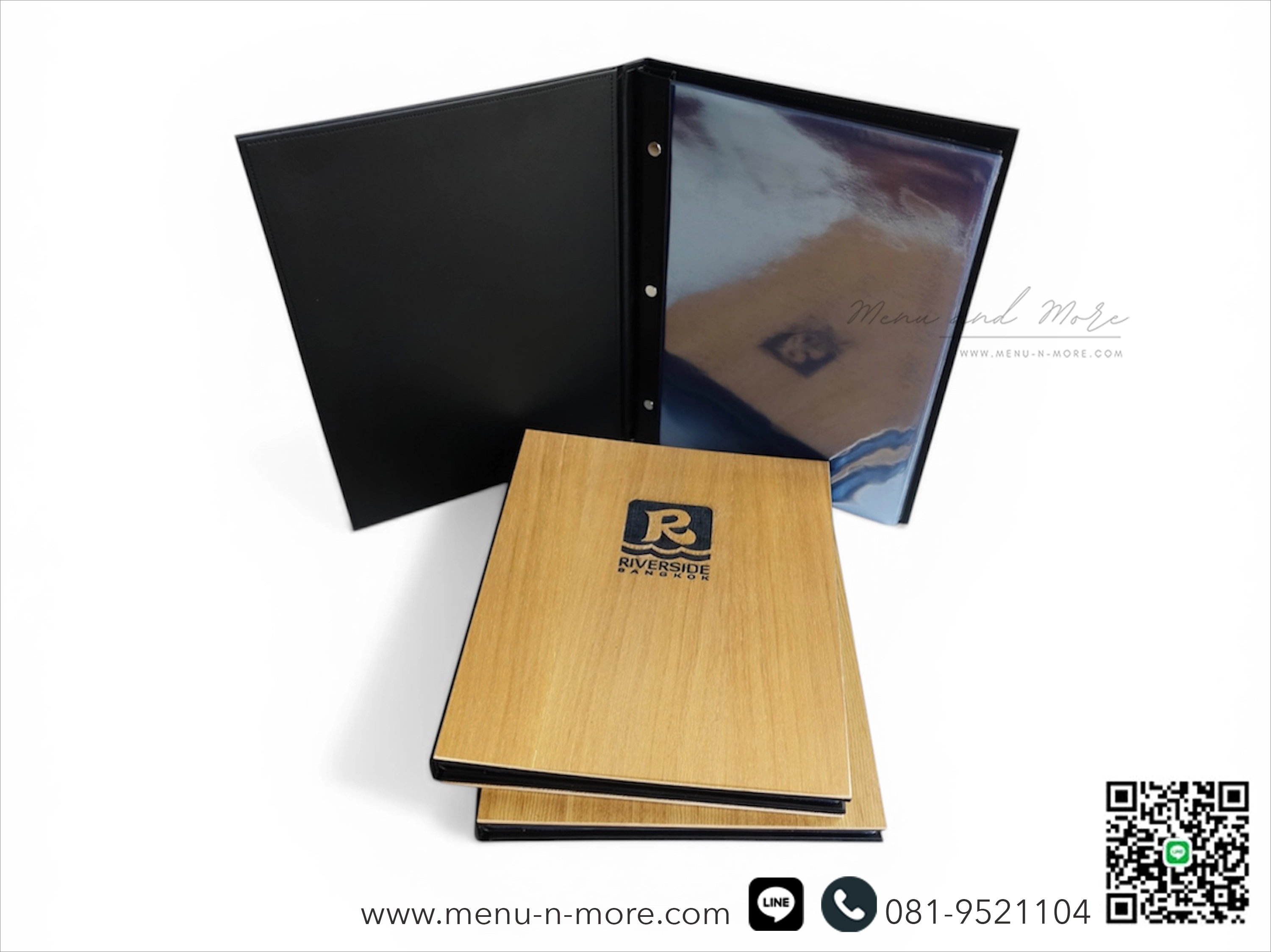 แฟ้มเมนูไม้