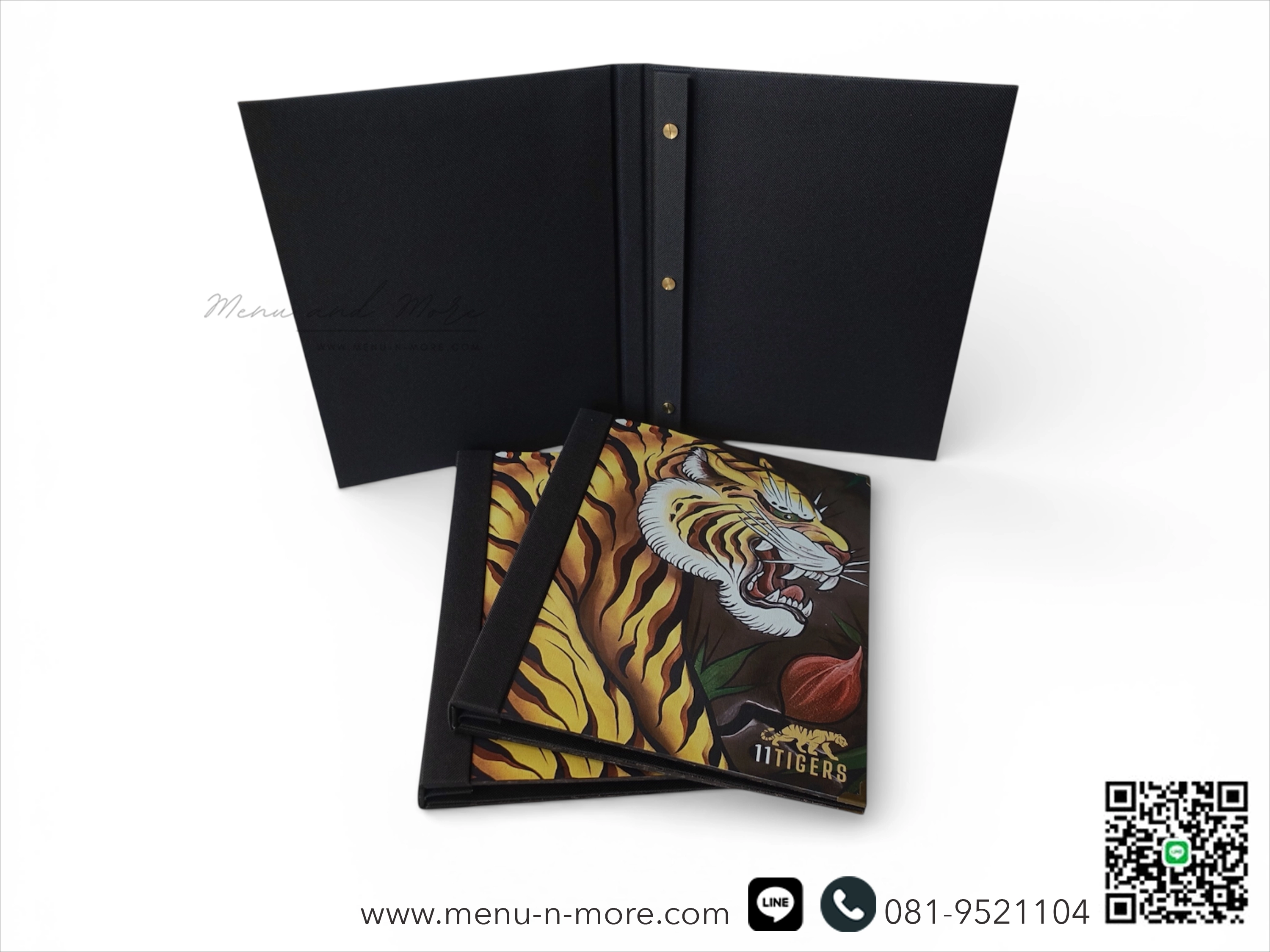 แฟ้มเมนูไม้