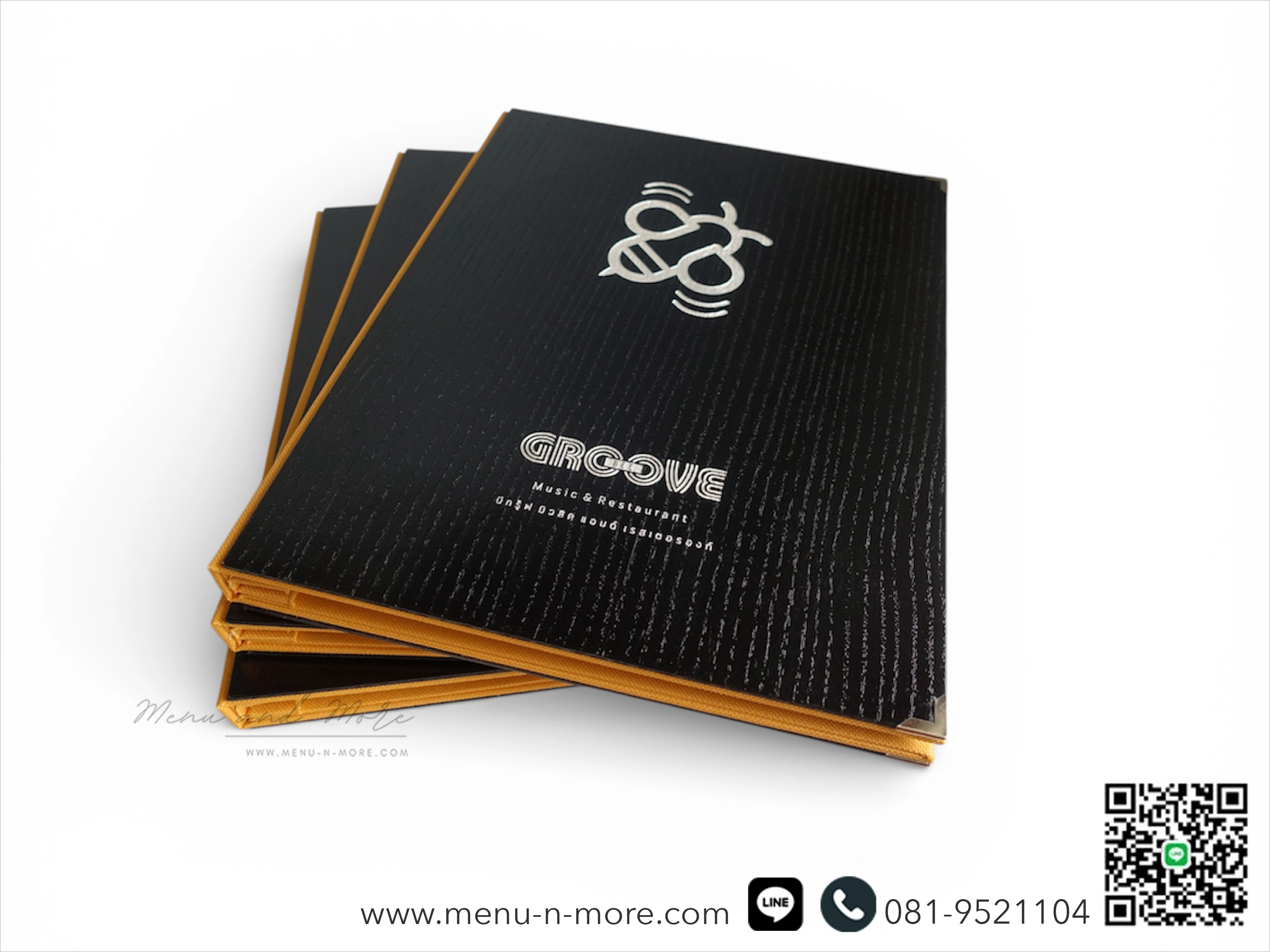 แฟ้มปกเมนูอาหาร