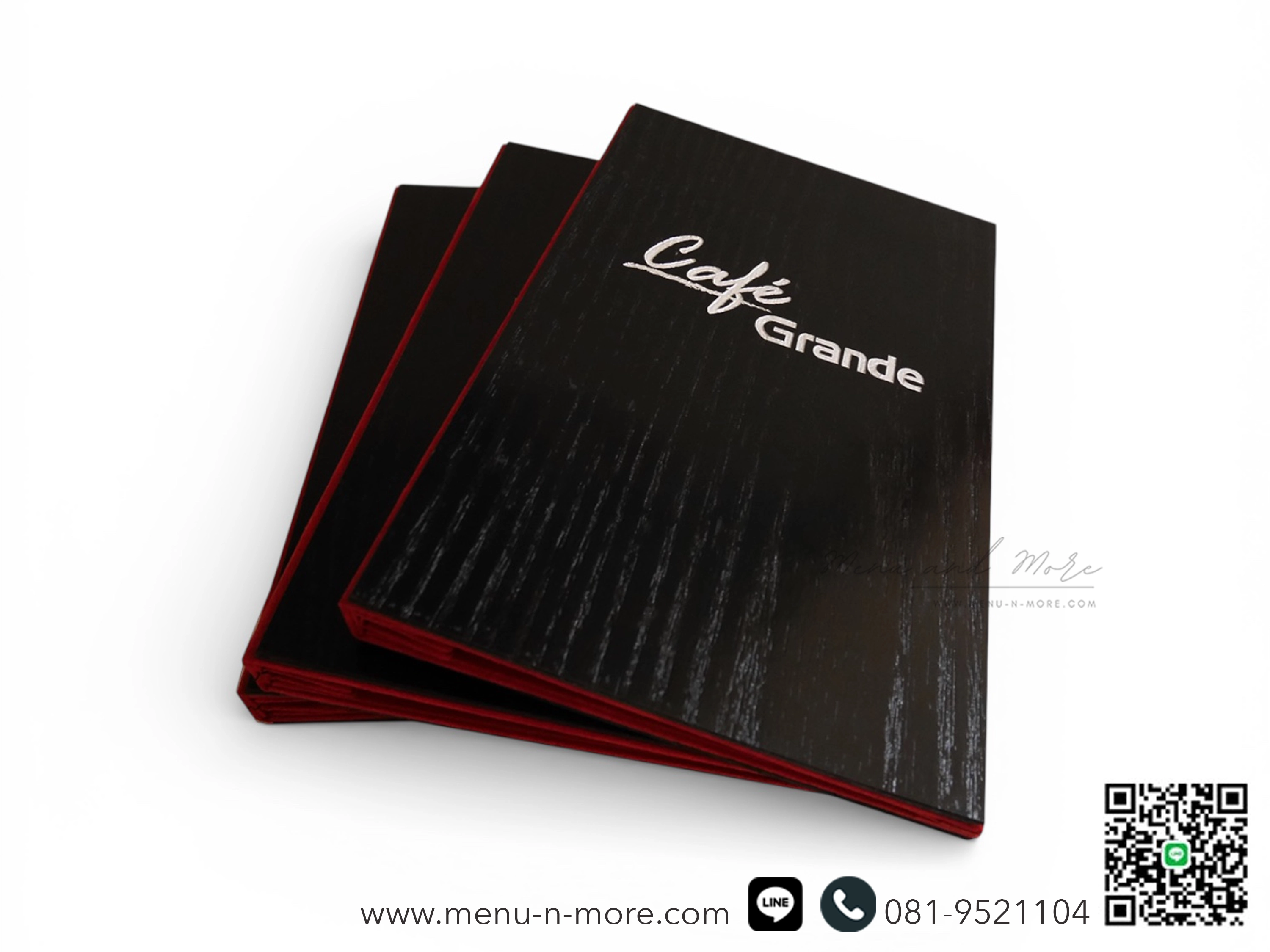 แฟ้มเมนูไม้