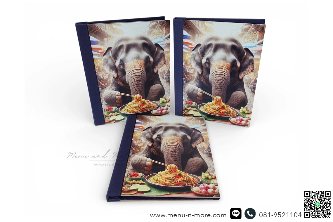 แฟ้มเมนูไม้คุณภาพดี