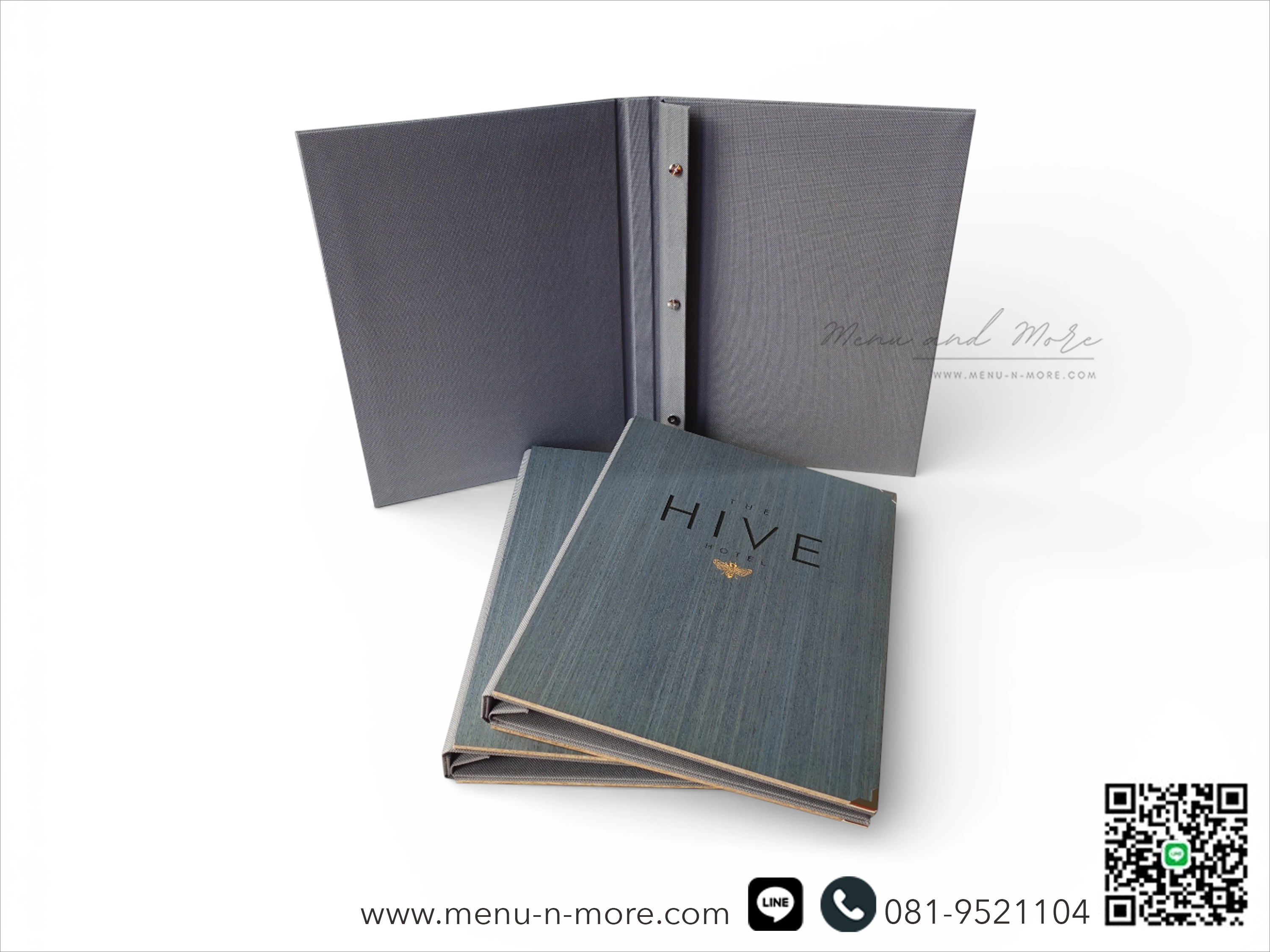 แฟ้มเมนูไม้