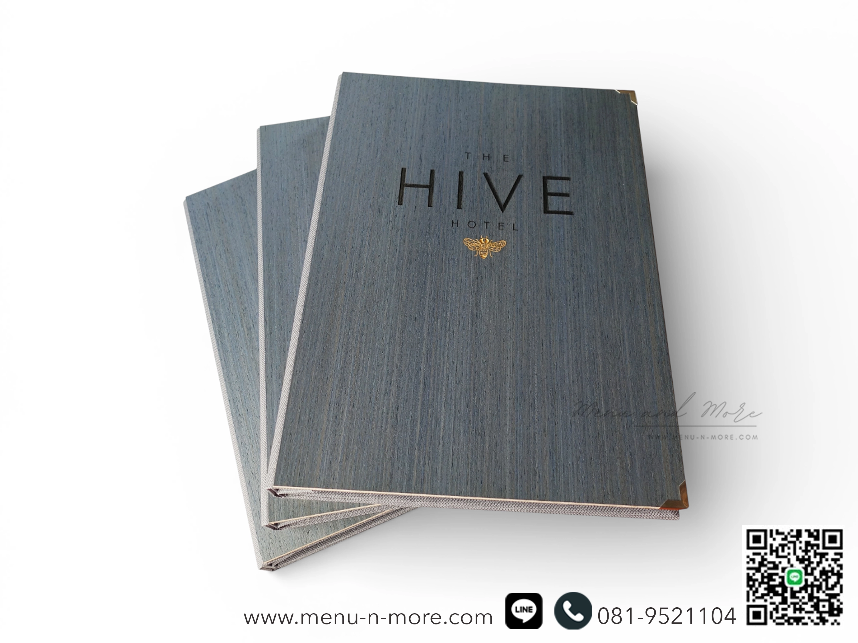 แฟ้มเมนูไม้คุณภาพดี