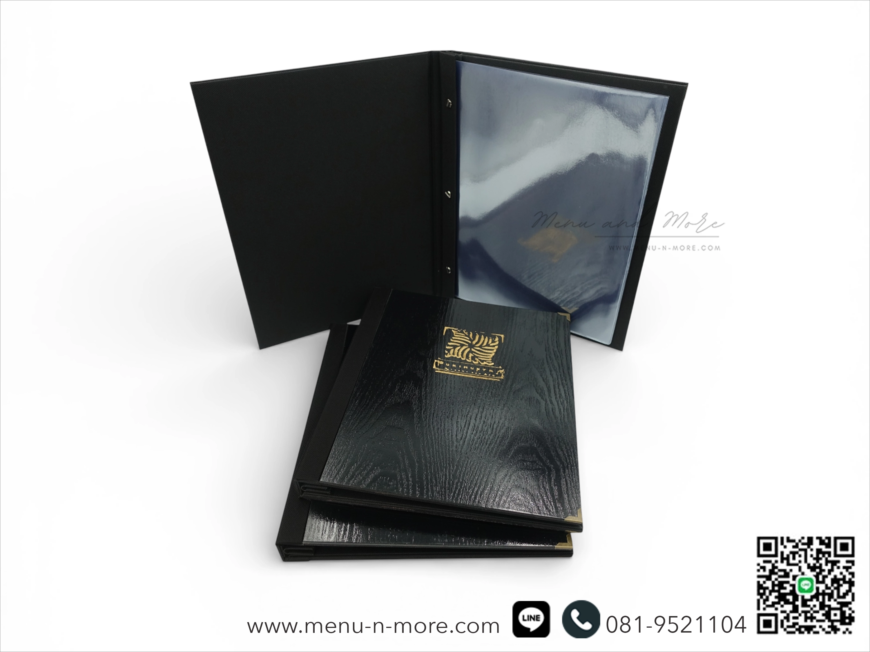 แฟ้มเมนูไม้