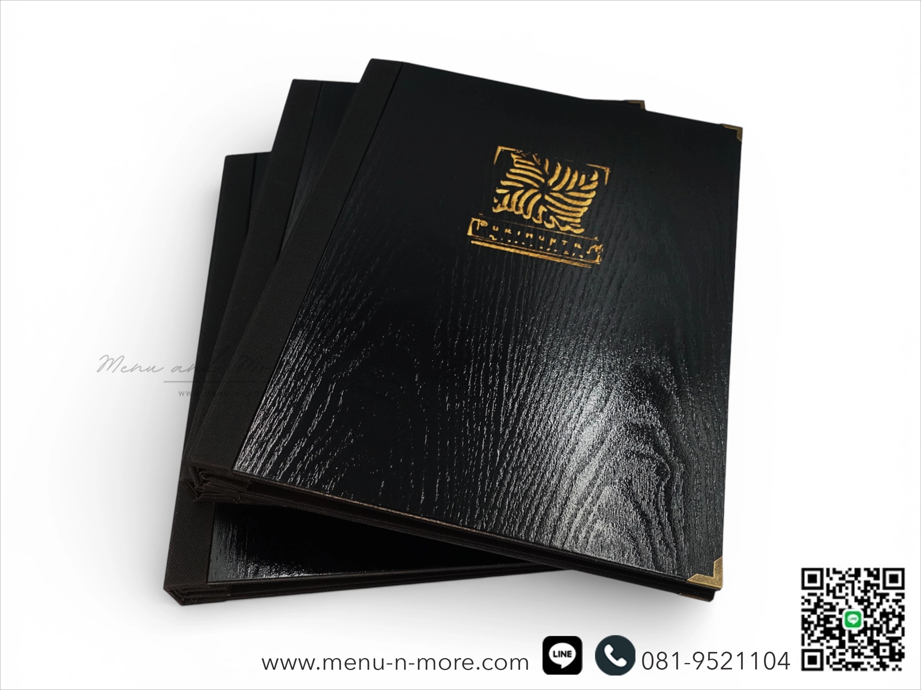 แฟ้มเมนูไม้