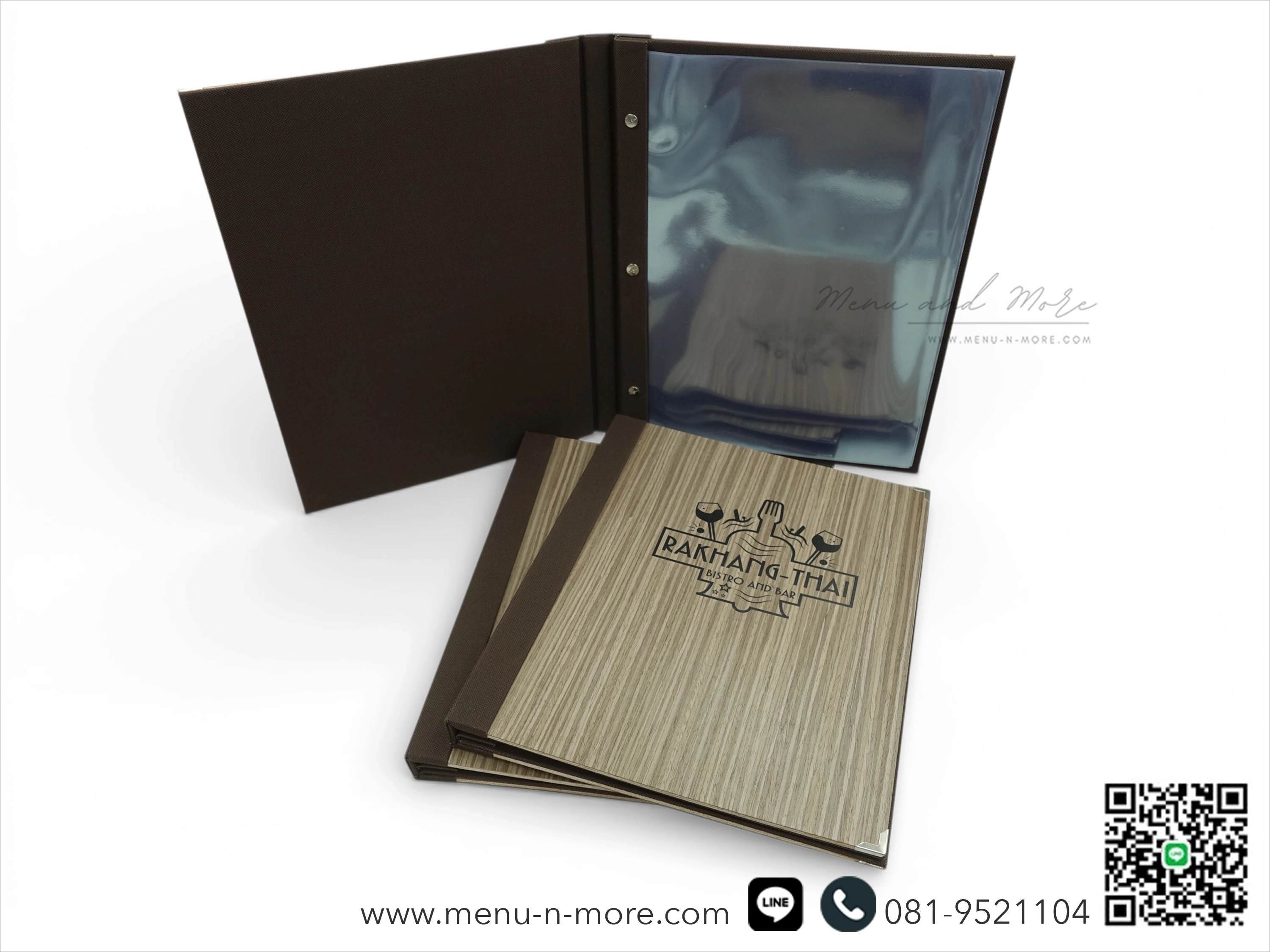 แฟ้มเมนูไม้
