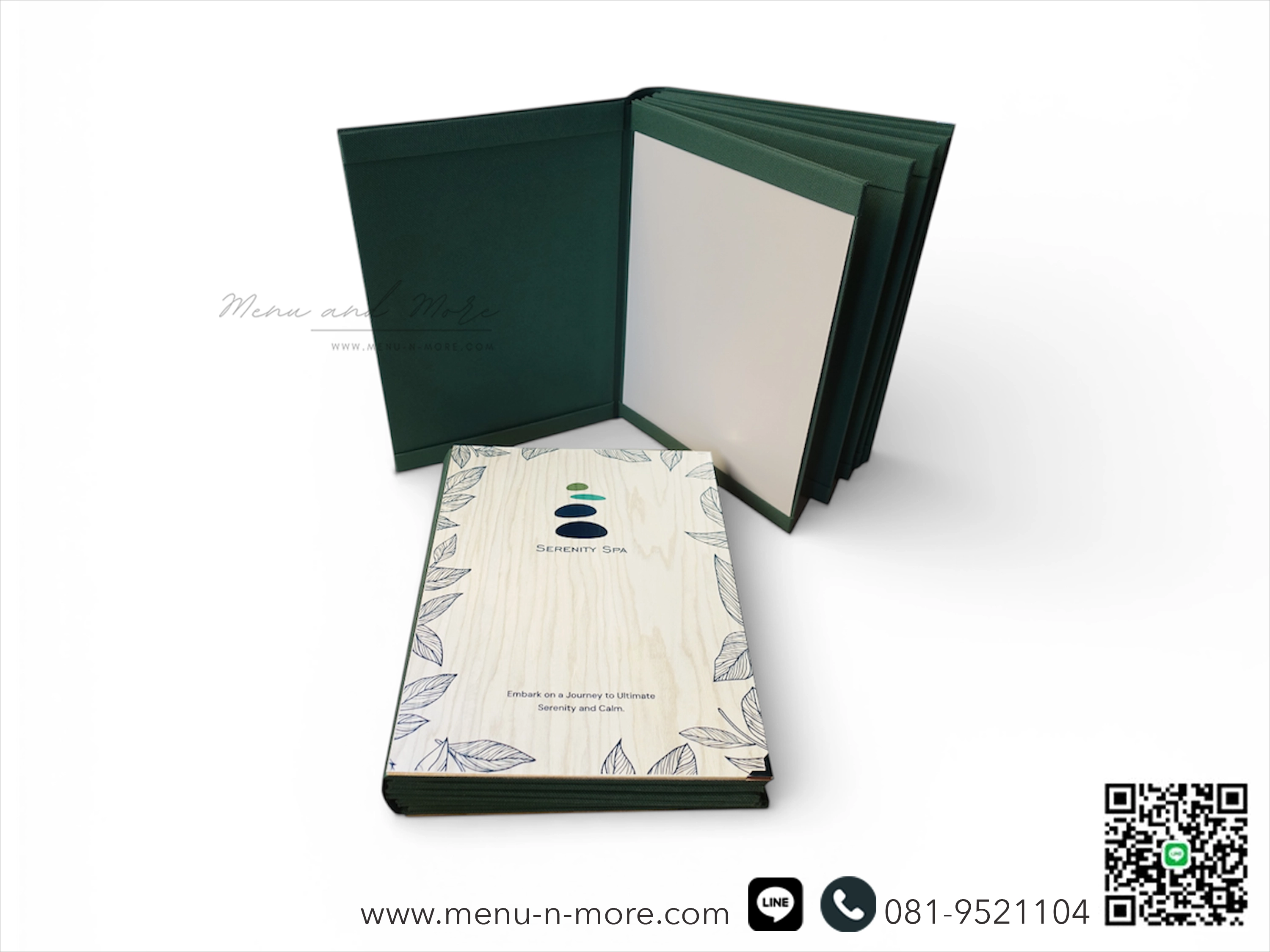 แฟ้มเมนูไม้