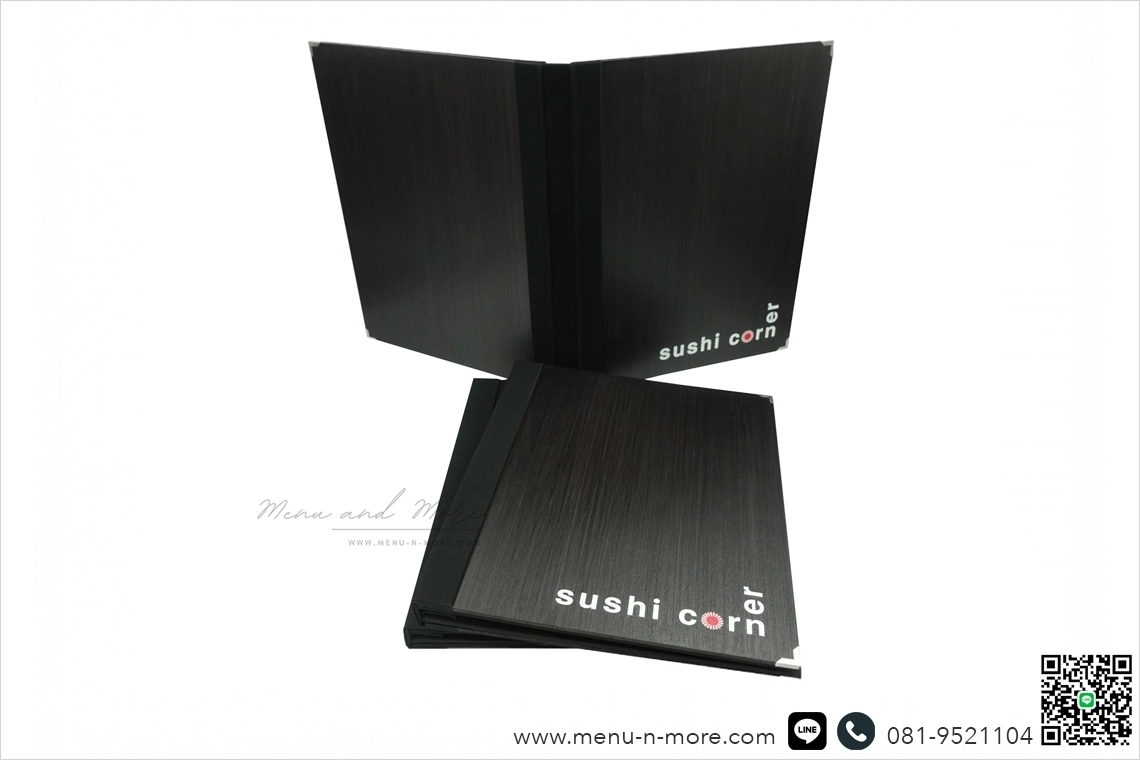 แฟ้มเมนูไม้