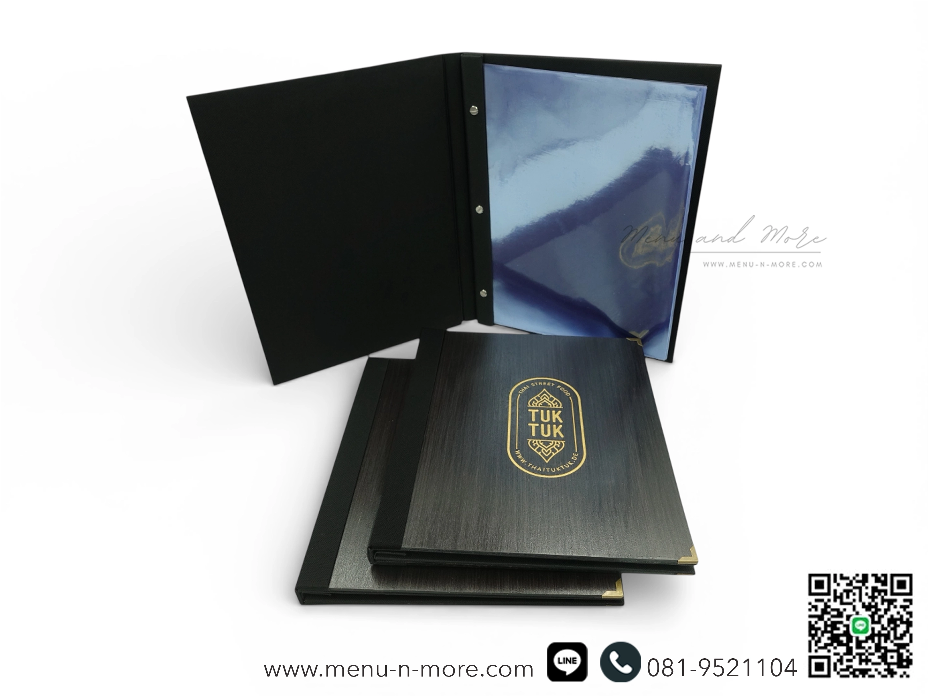 แฟ้มเมนูไม้