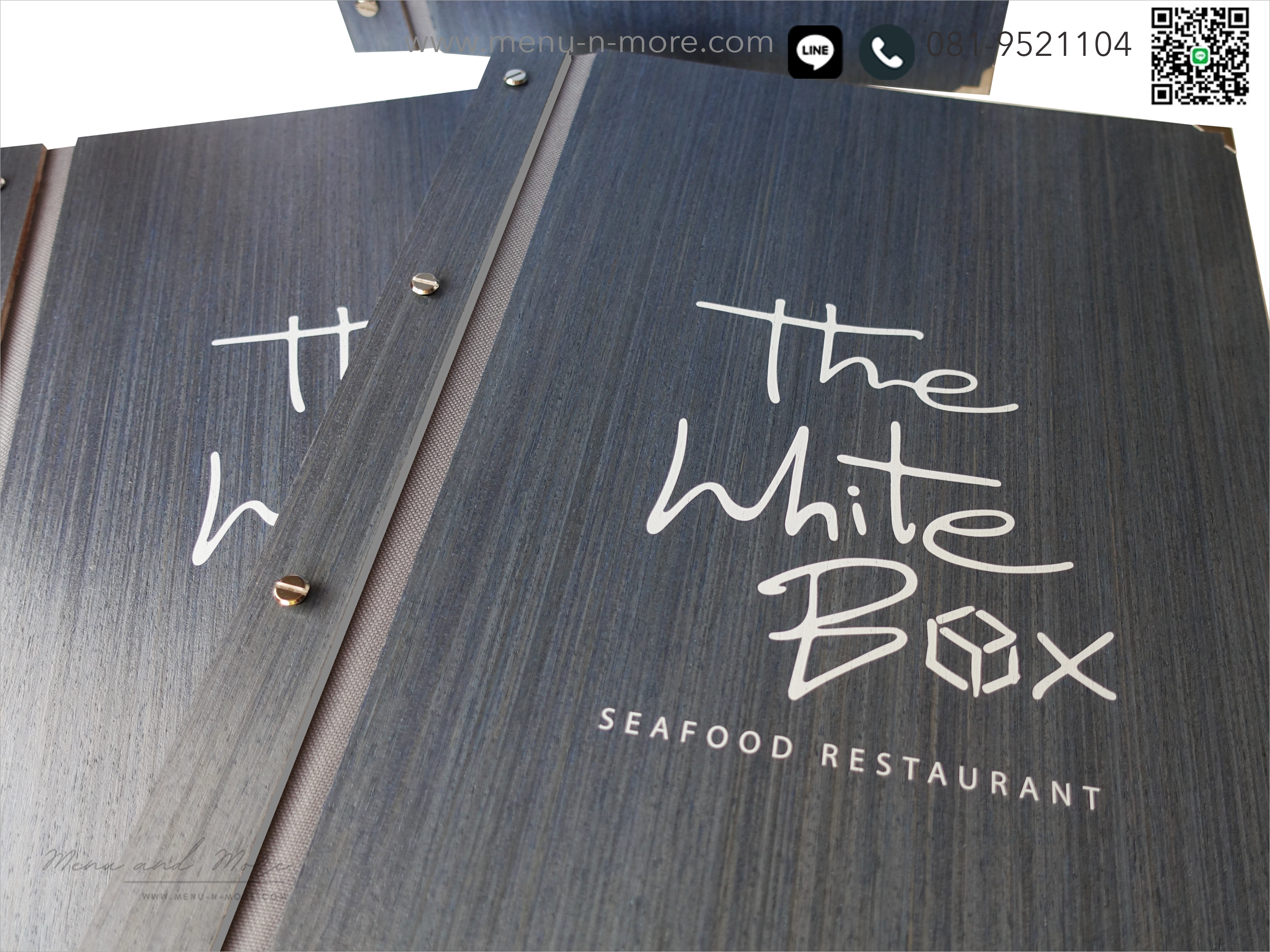 แฟ้มเมนูไม้