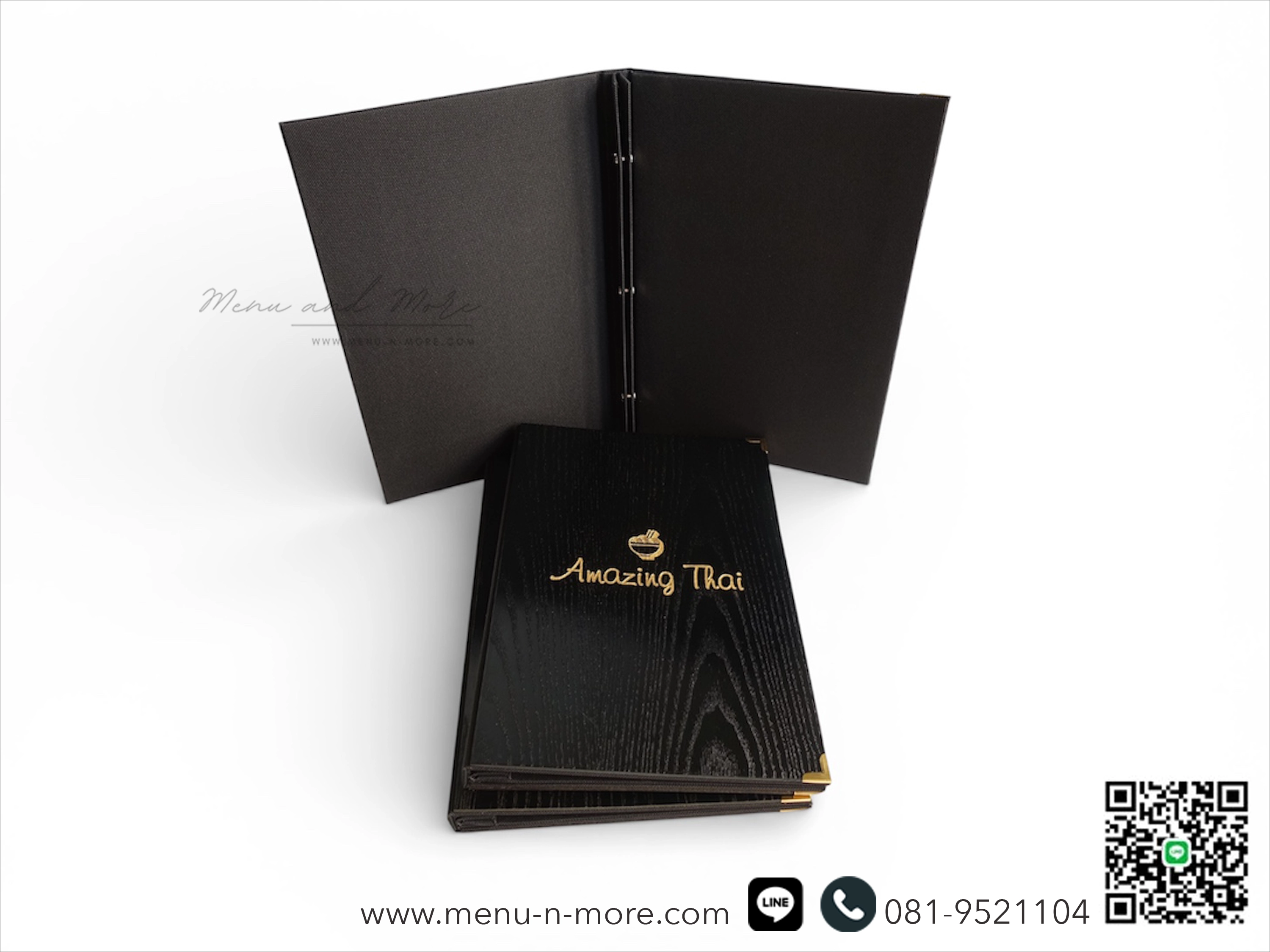 แฟ้มเมนูไม้