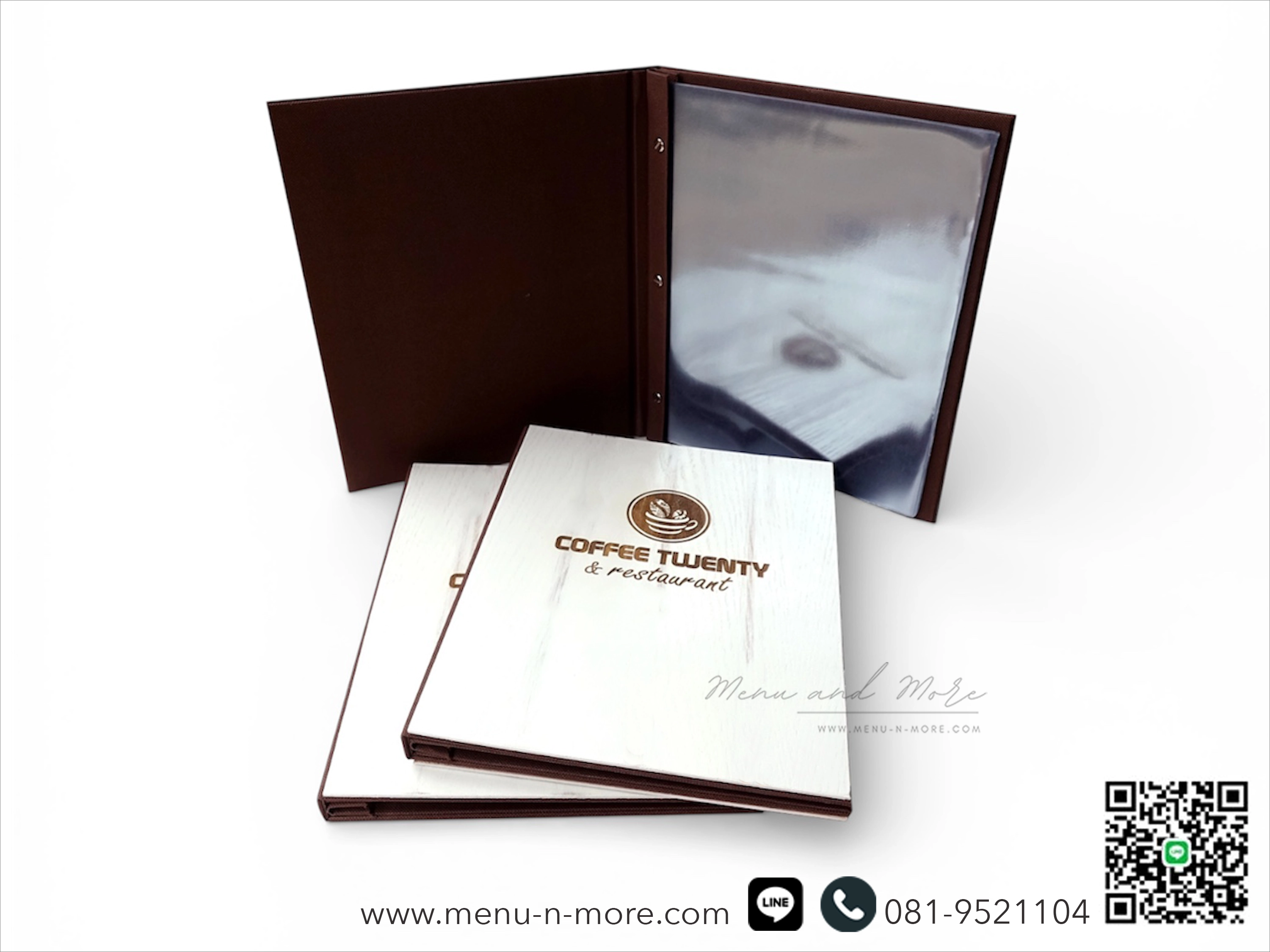 แฟ้มเมนูไม้