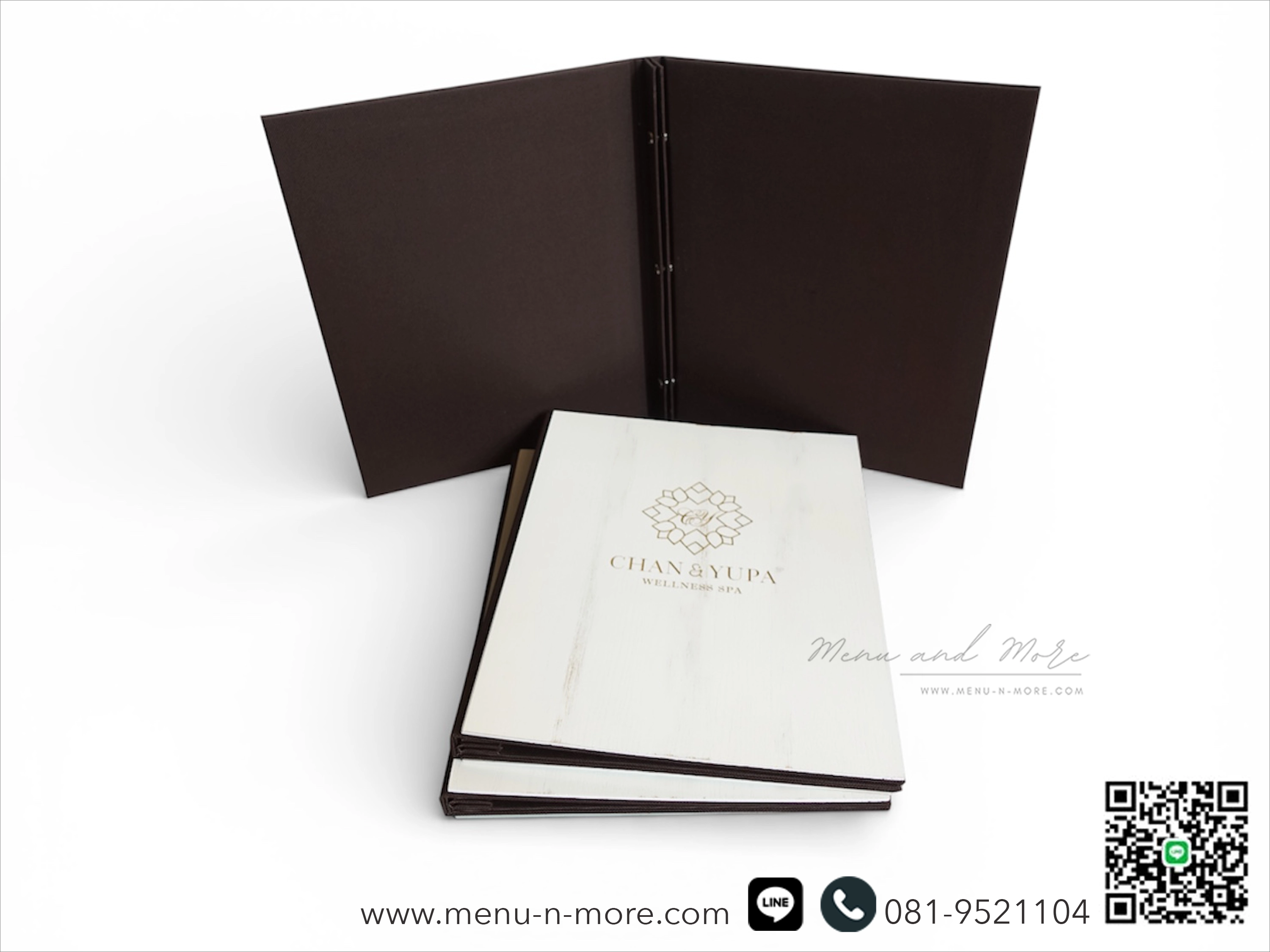 แฟ้มเมนูไม้