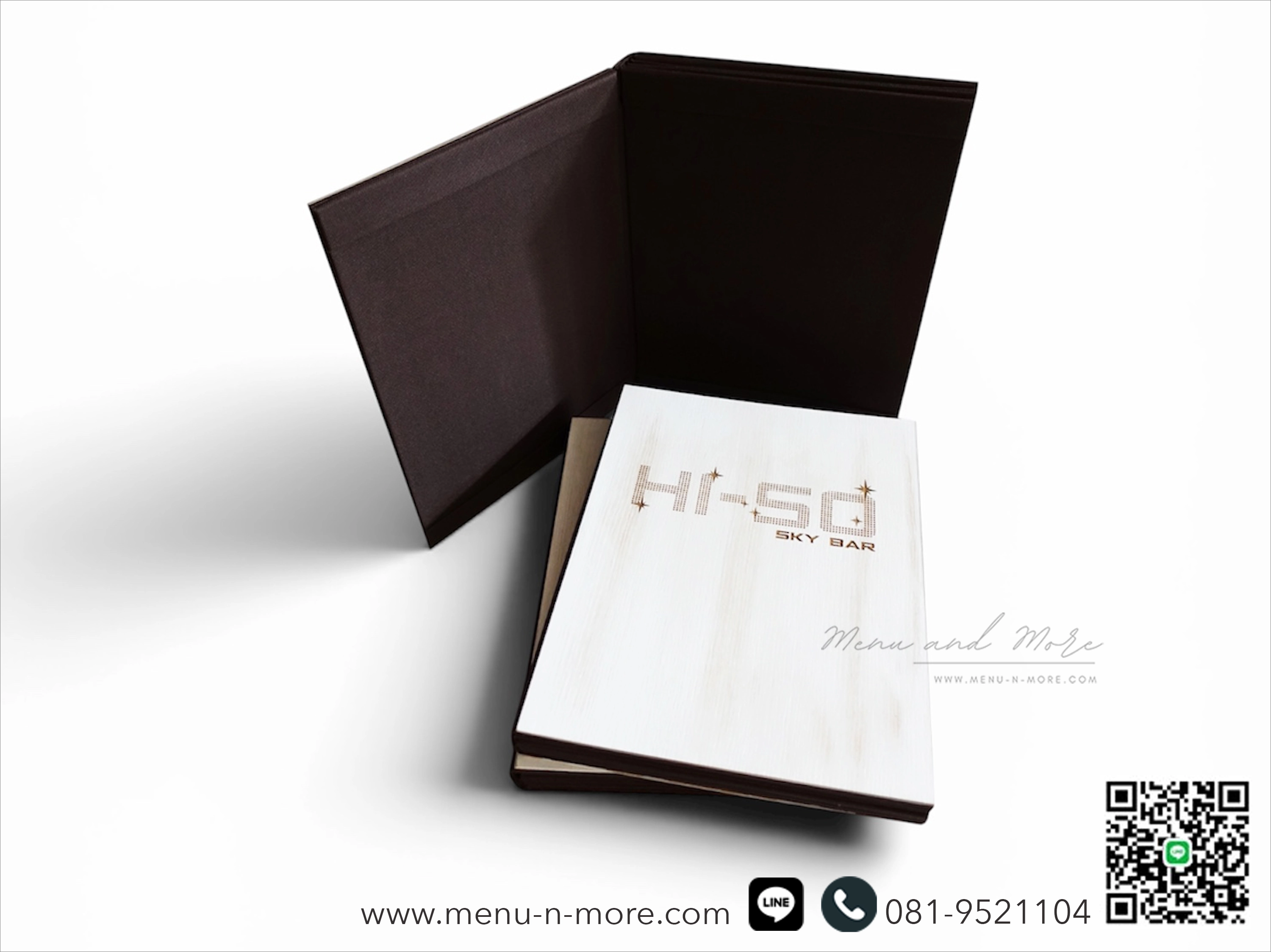 แฟ้มเมนูไม้