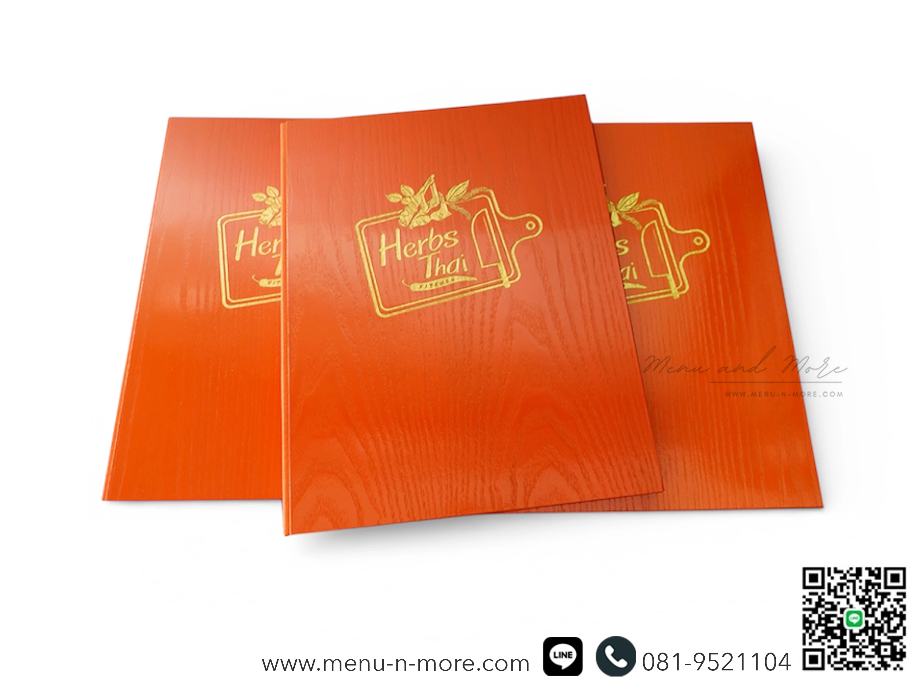 แฟ้มเมนูไม้คุณภาพดี