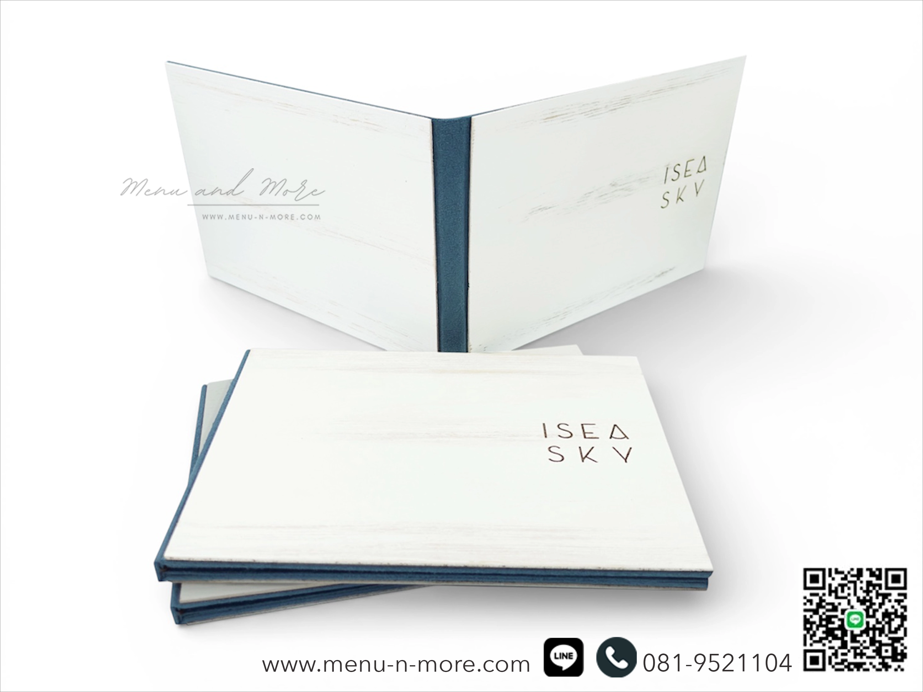 แฟ้มปกเมนูไม้