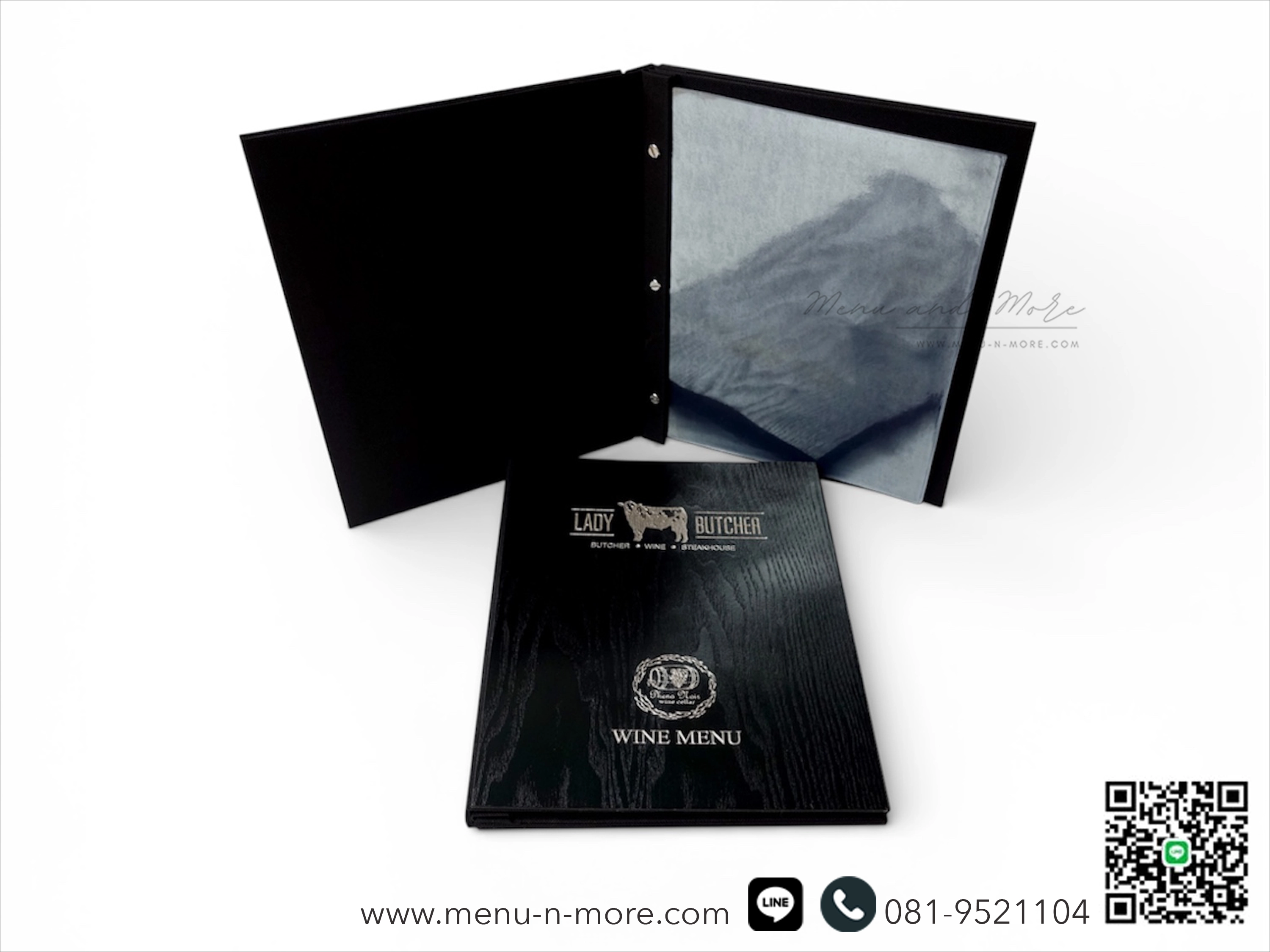 แฟ้มเมนูไม้