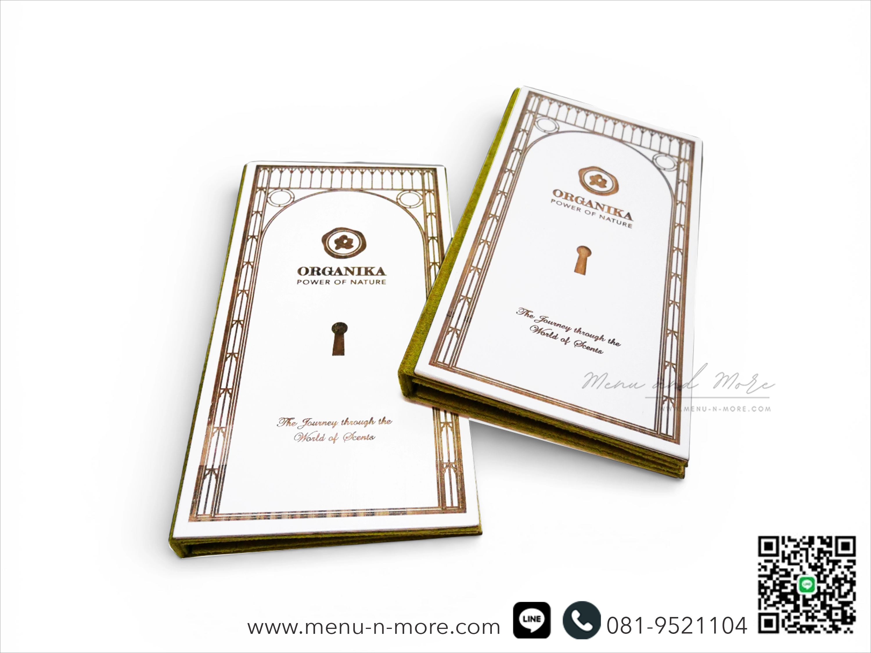 แฟ้มปกเมนูไม้