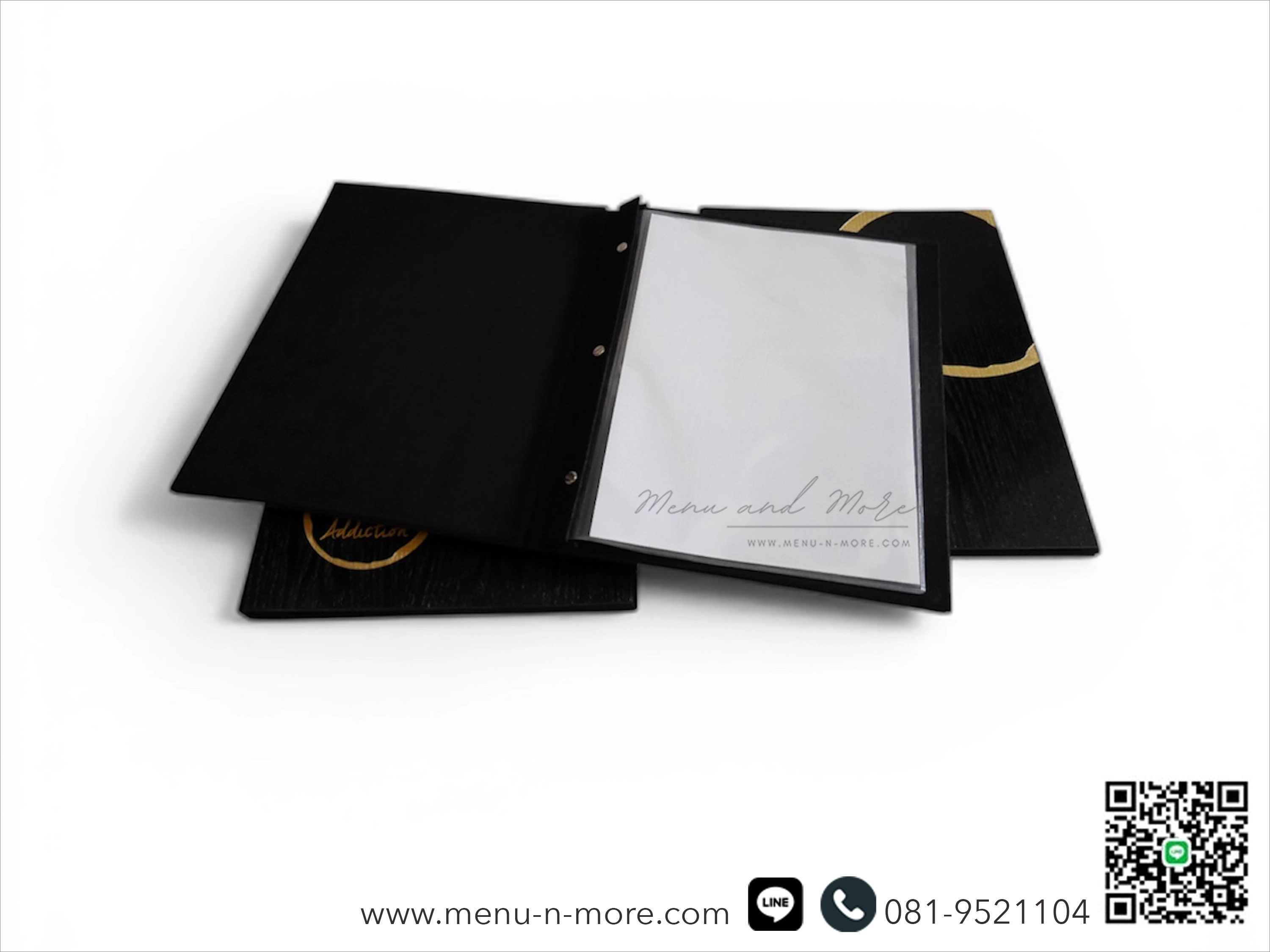 แฟ้มเมนูไม้