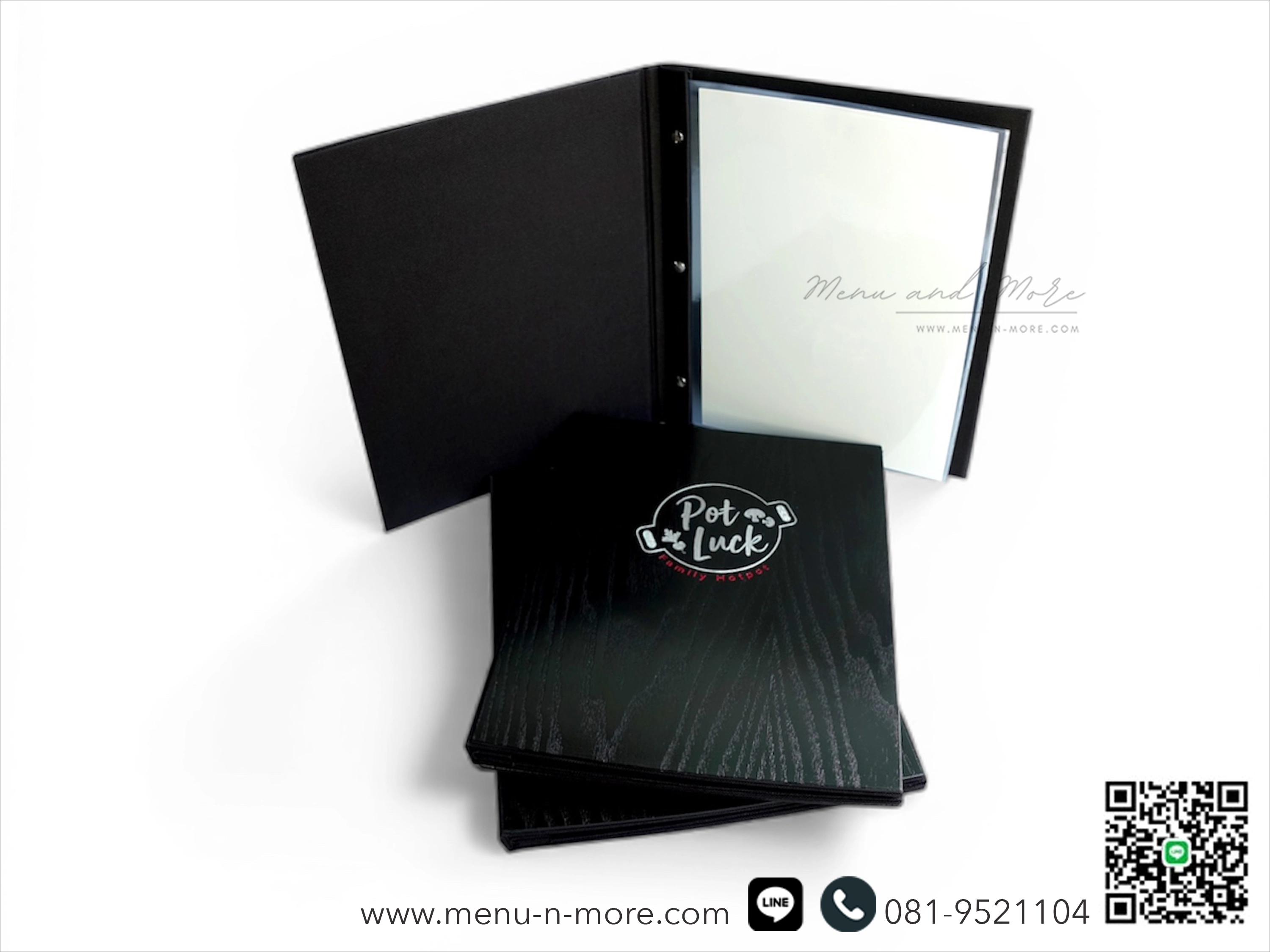 แฟ้มเมนูไม้