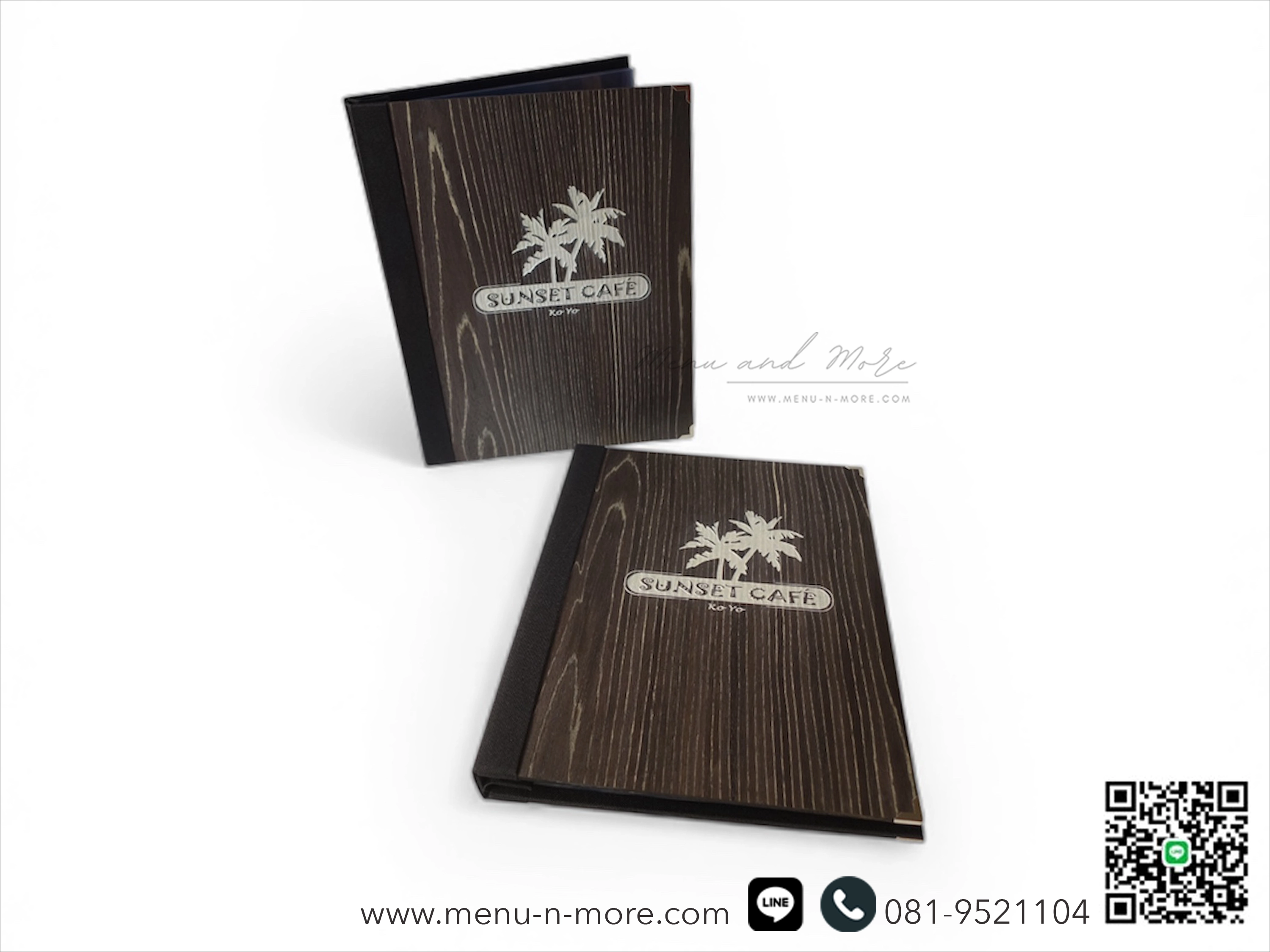 ปกเมนูไม้เลเซอร์