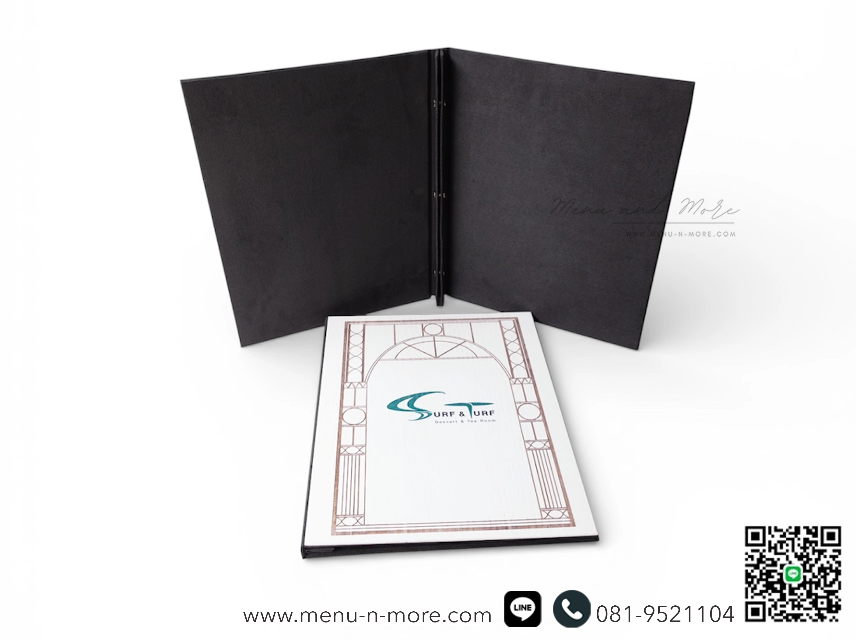 แฟ้มเมนูไม้