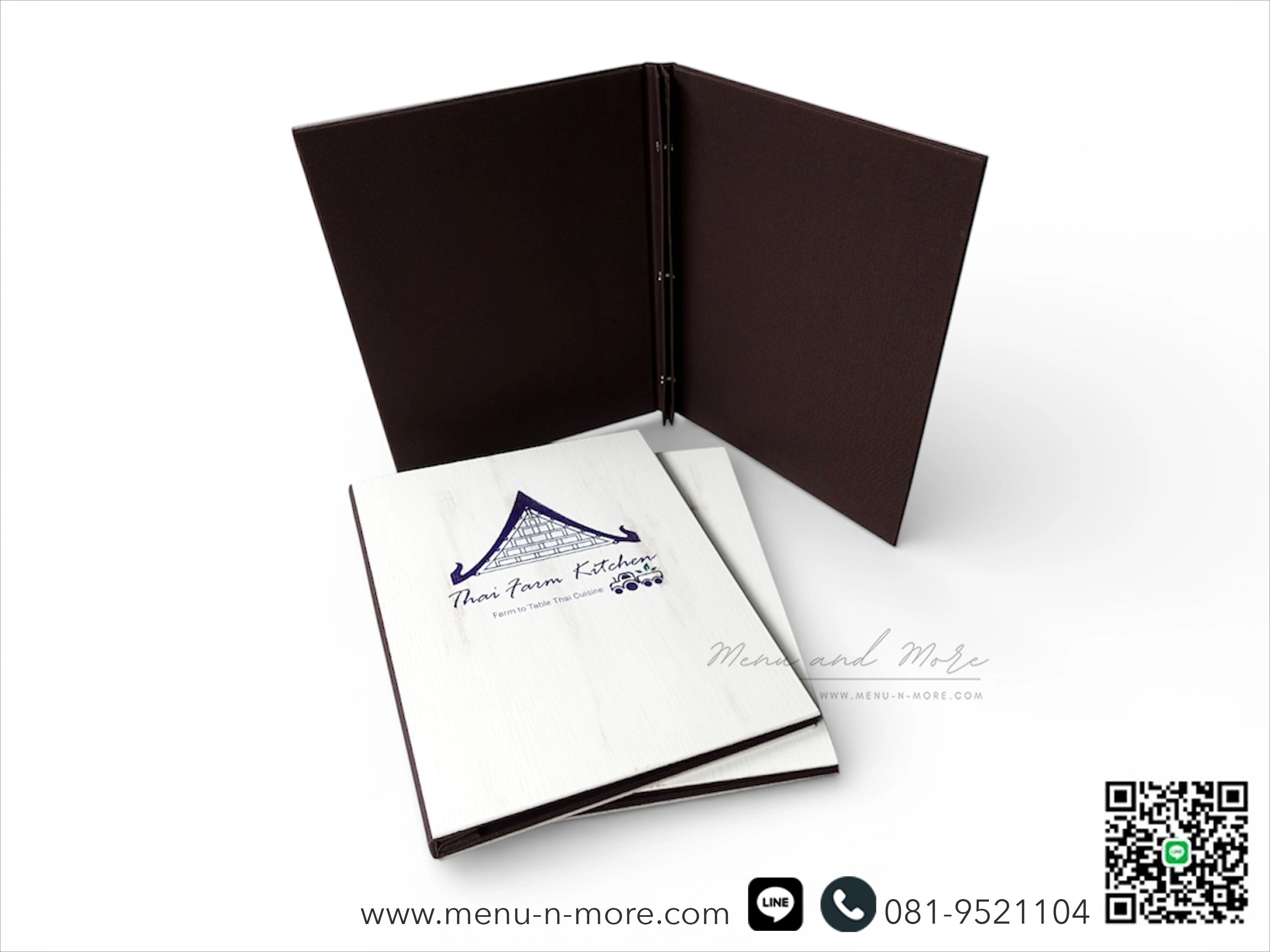 แฟ้มเมนูไม้