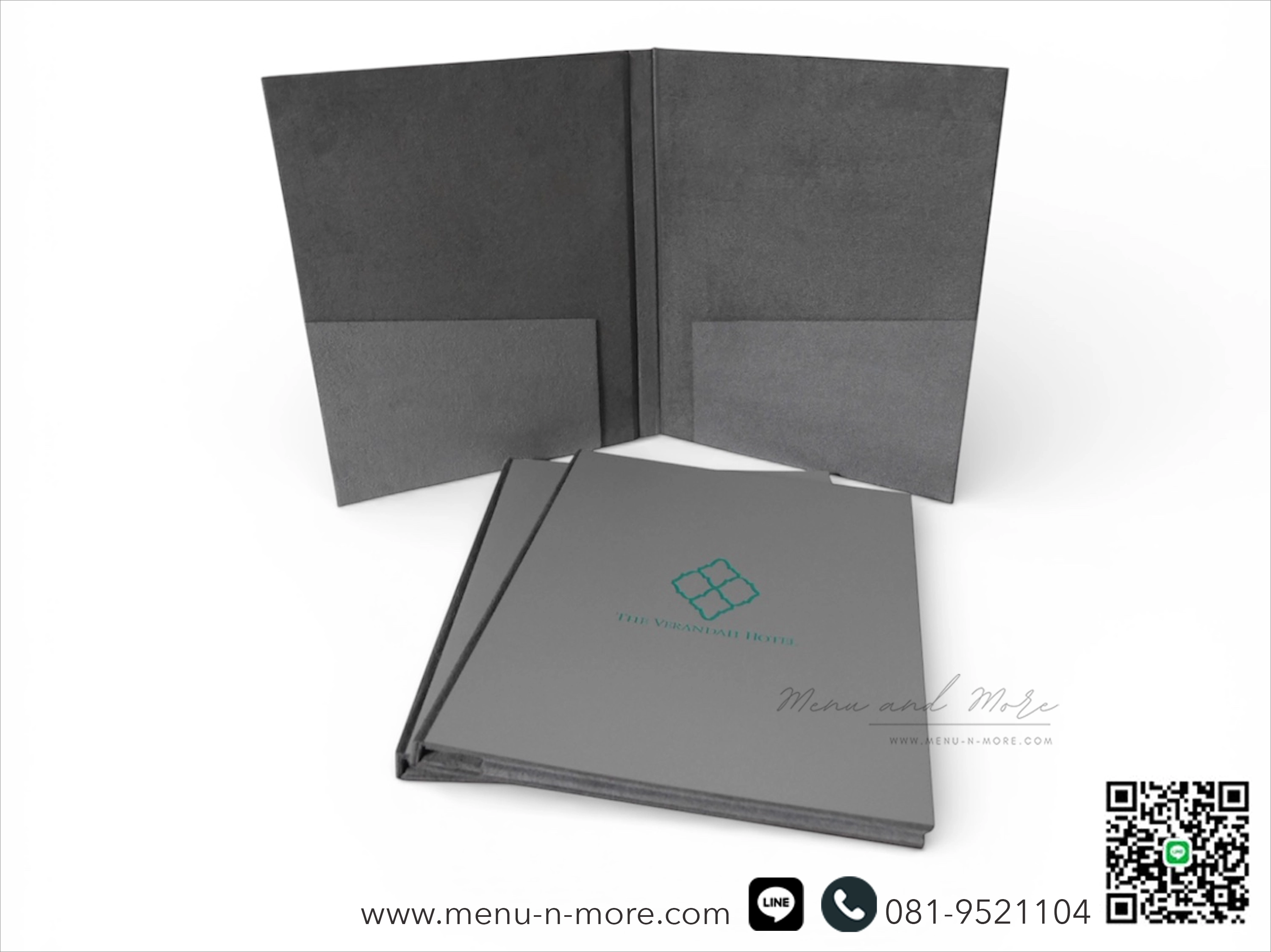 แฟ้มเมนูไม้