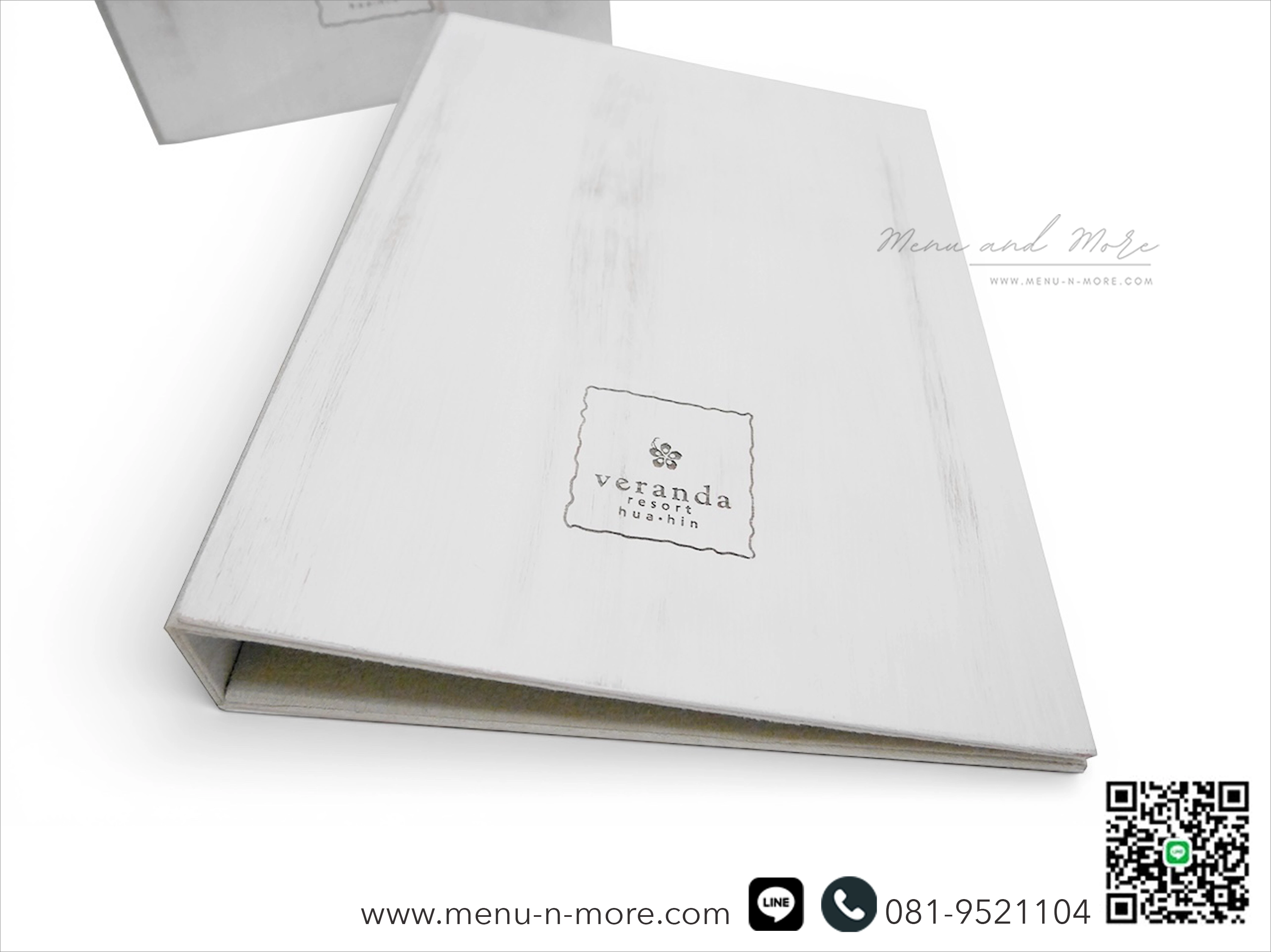 แฟ้มปกเมนูไม้เลเซอร์