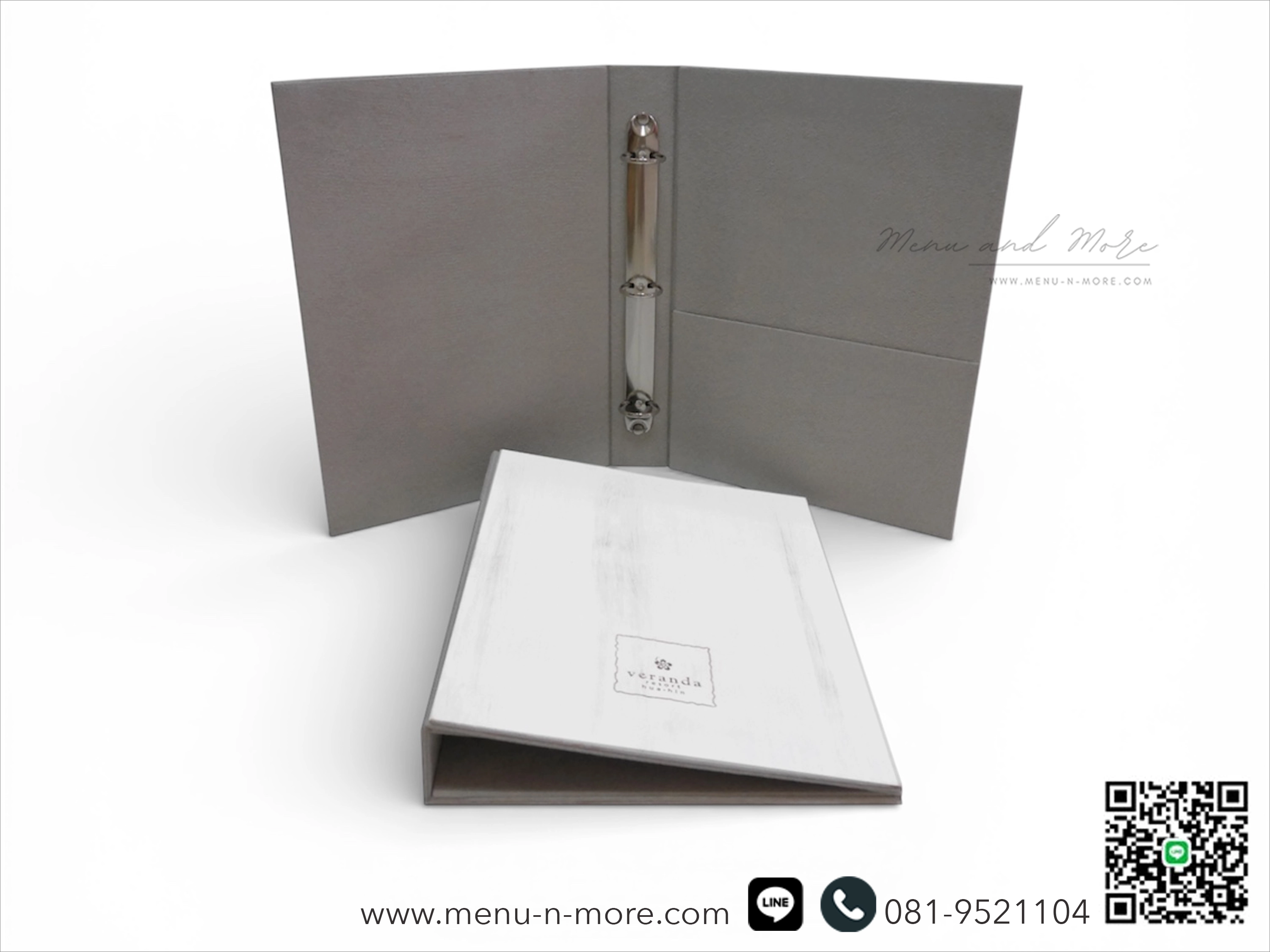 แฟ้มเมนูไม้