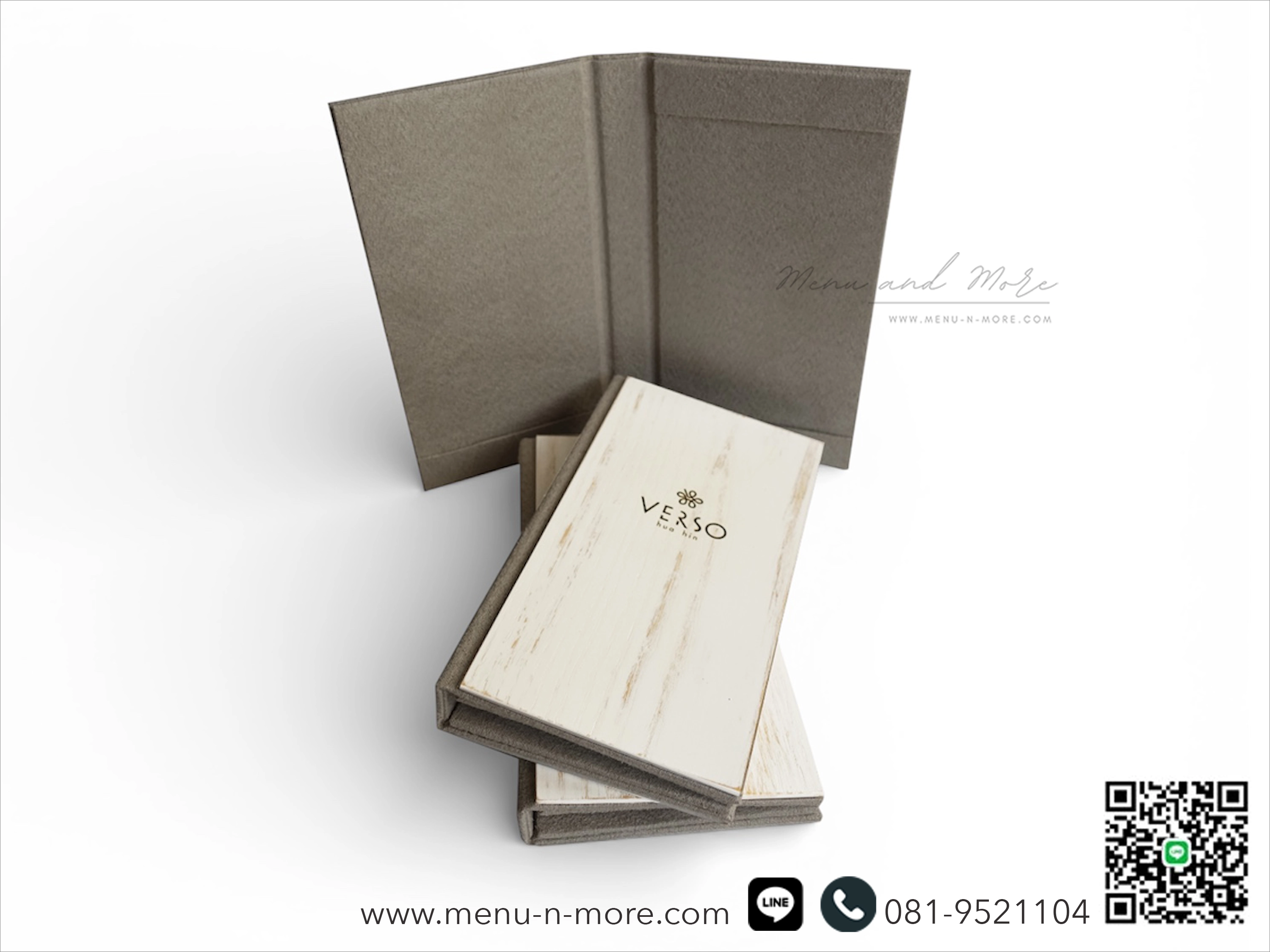 แฟ้มเมนูไม้